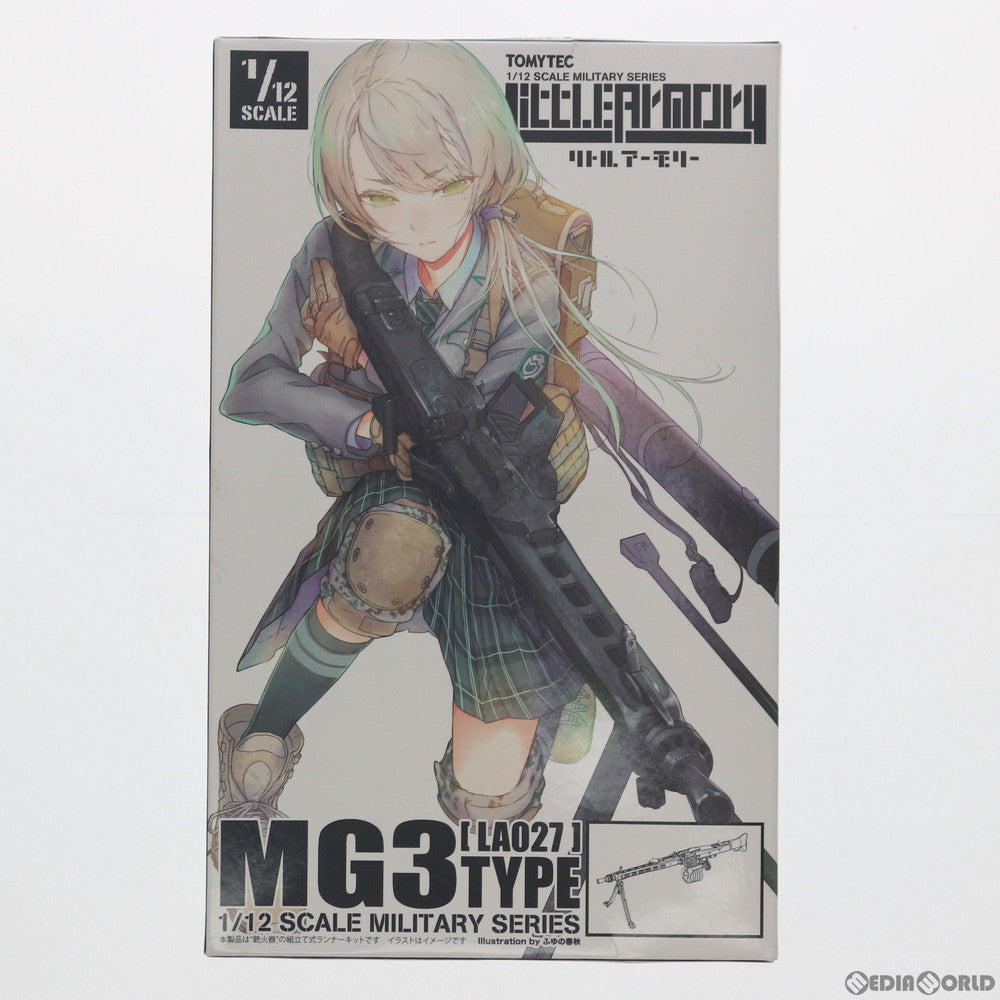 【中古即納】[PTM] LittleArmory(リトルアーモリー) LA027 1/12 MG3タイプ プラモデル(268246) TOMYTEC(トミーテック)(20170624)