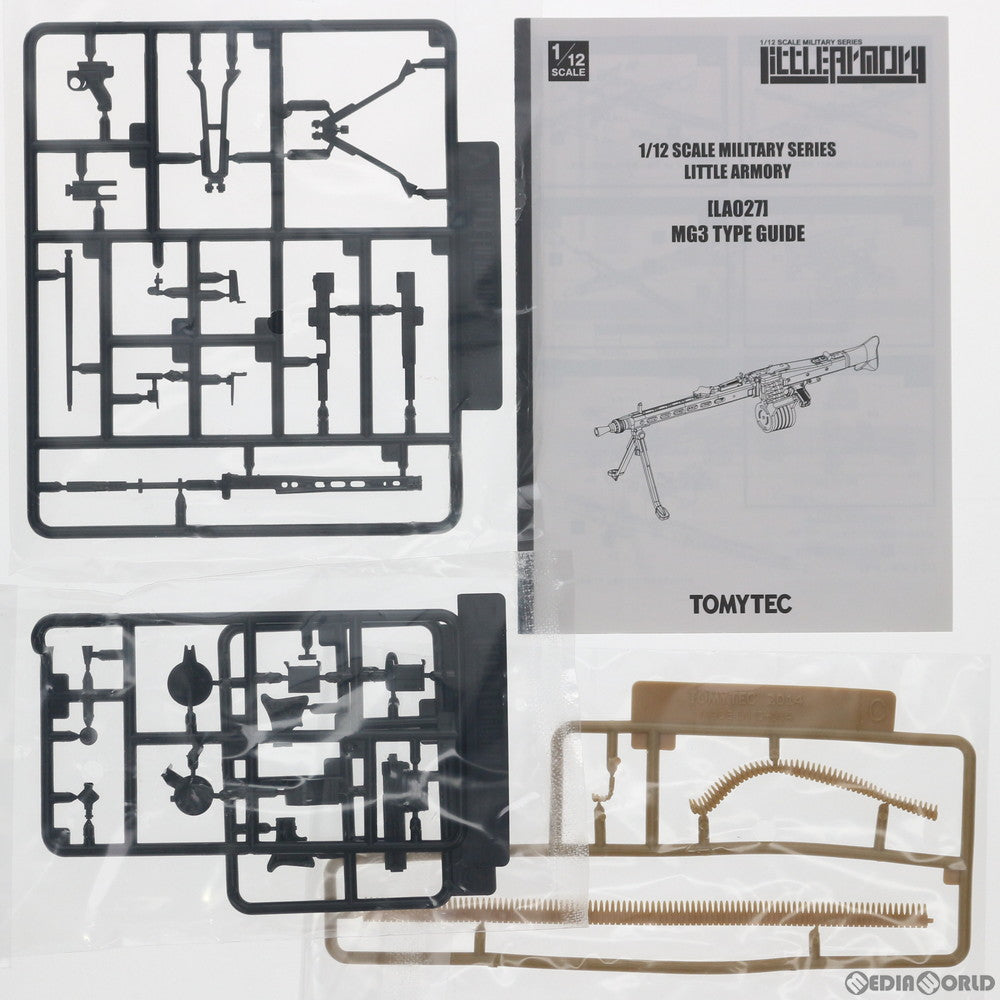 【中古即納】[PTM] LittleArmory(リトルアーモリー) LA027 1/12 MG3タイプ プラモデル(268246) TOMYTEC(トミーテック)(20170624)