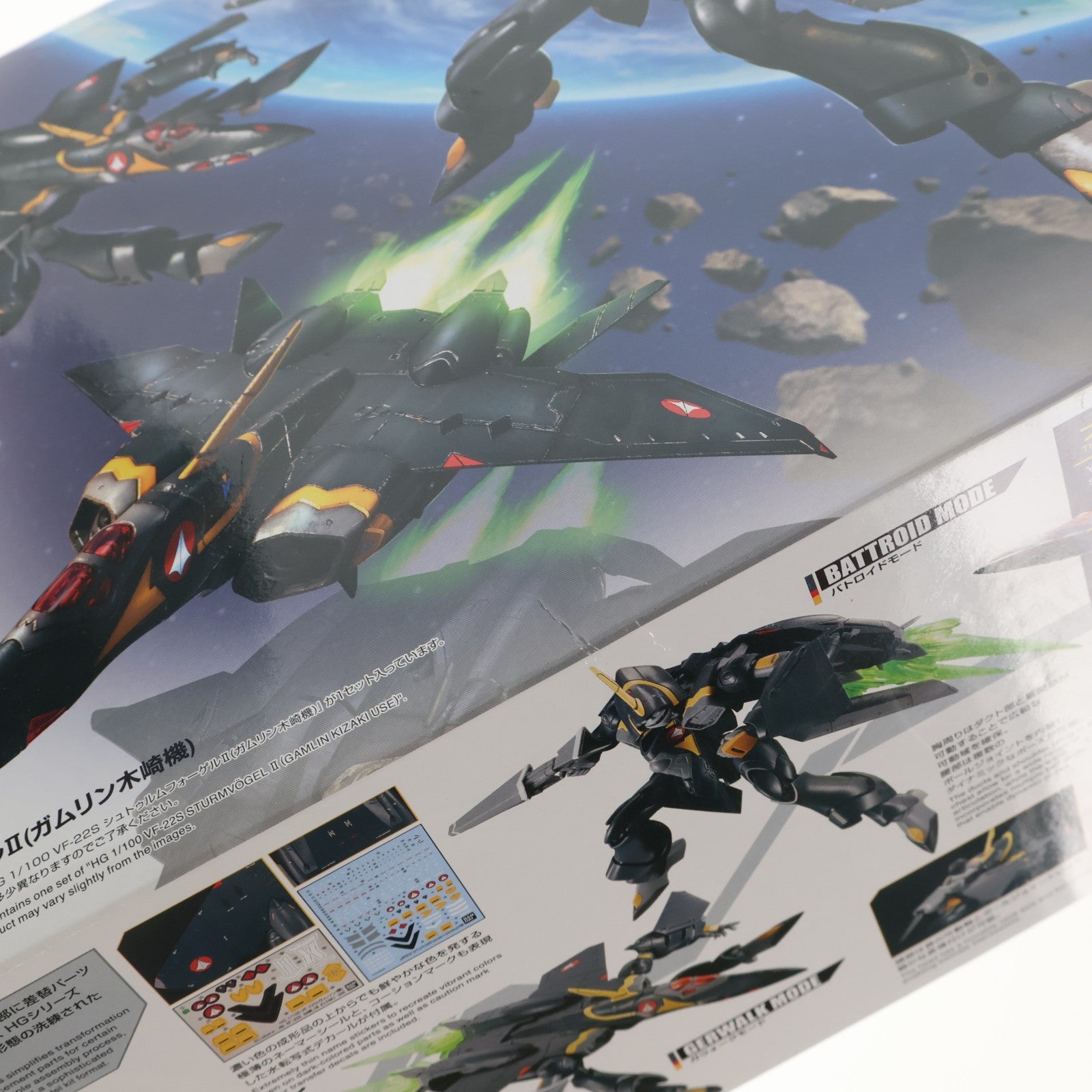 【中古即納】[PTM] プレミアムバンダイ限定 HG 1/100 VF-22S シュトゥルムフォーゲルII(ガムリン木崎機) マクロスダイナマイト7 プラモデル(5067202) バンダイスピリッツ(20240930)