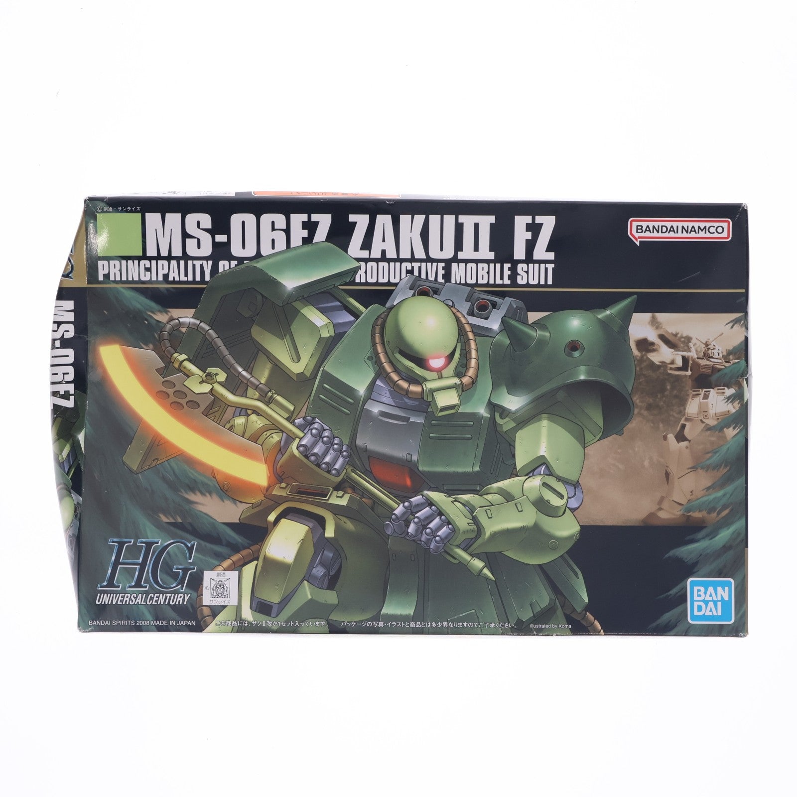 【中古即納】[PTM] (再販) HGUC 1/144 MS-06FZ ザクII改 機動戦士ガンダム0080 ポケットの中の戦争 プラモデル(2029266) バンダイスピリッツ(20250910)