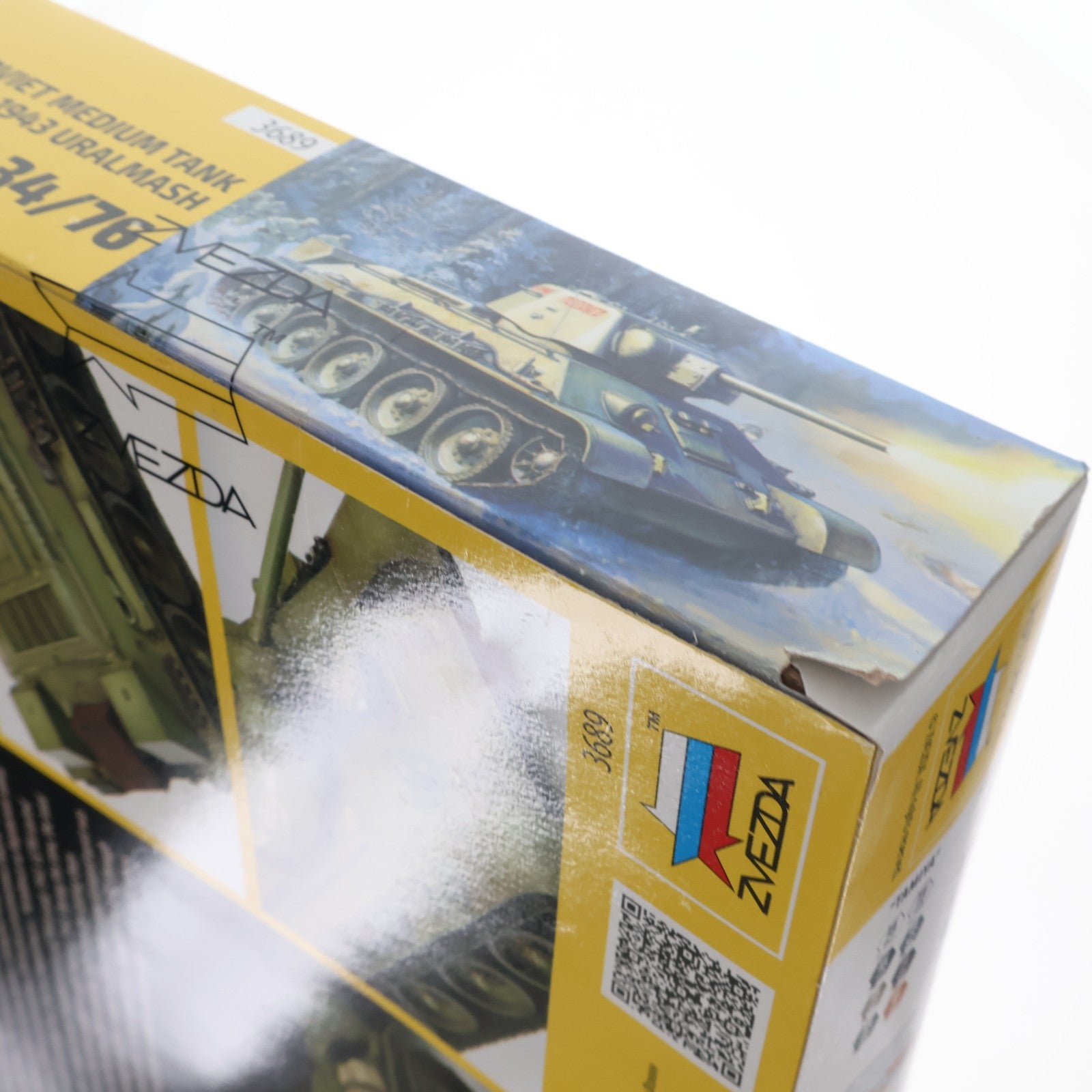 【中古即納】[PTM] 1/35 T-34/76 ソビエト中戦車 1943年型 ウラルマシ製 プラモデル(ZV3689) Zvezda(ズベズダ)(20190718)