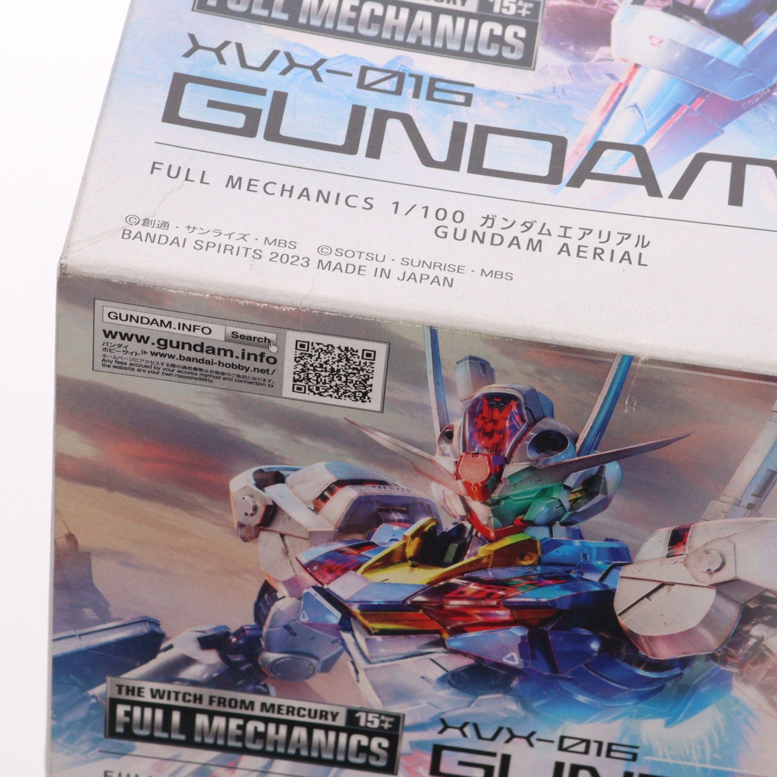 【中古即納】[PTM] FULL MECHANICS 1/100 ガンダムエアリアル 機動戦士ガンダム 水星の魔女 プラモデル(5065090) バンダイスピリッツ(20230422)