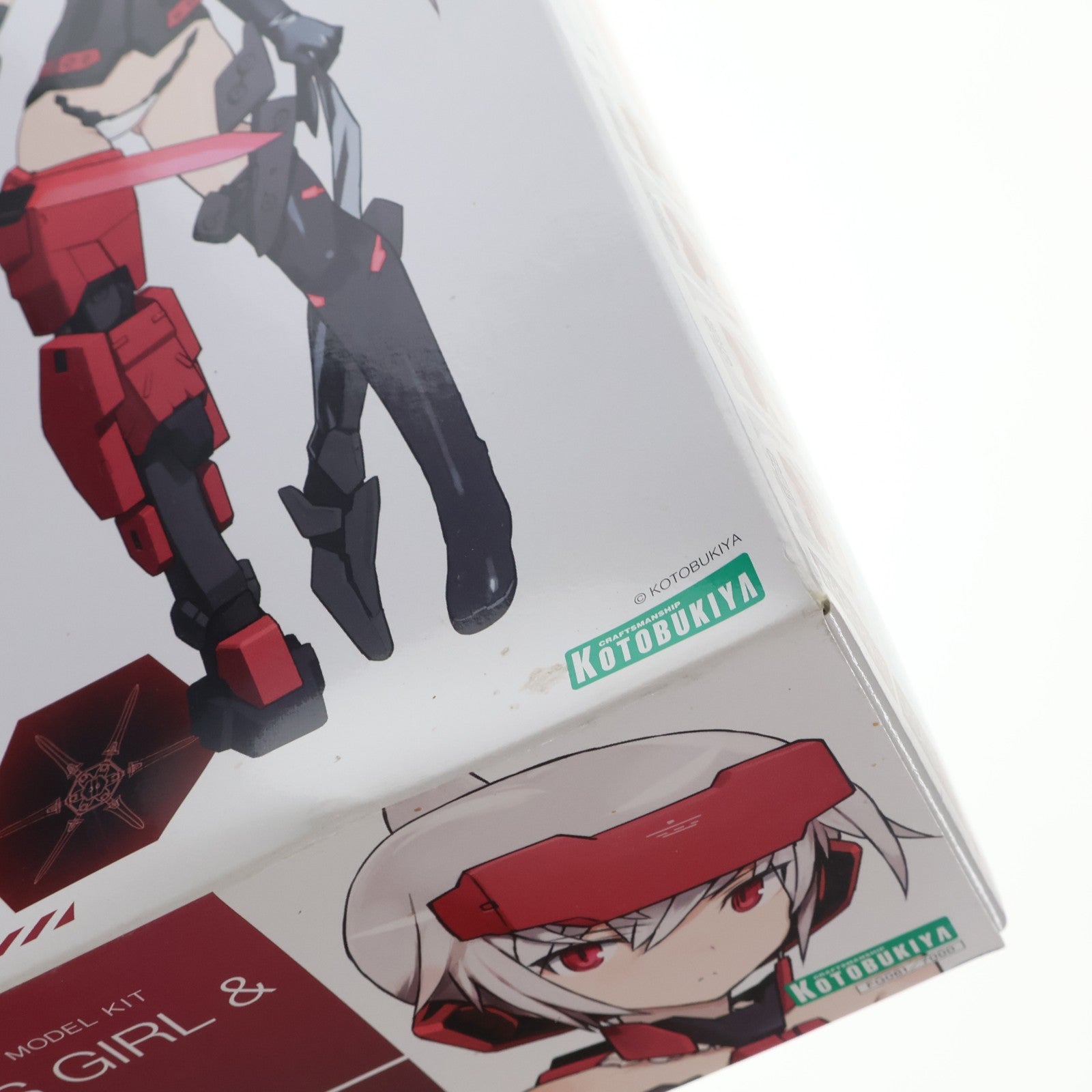 【中古即納】[PTM] フレームアームズ・ガール&ウェポンセット(迅雷Ver.) プラモデル(FG061) コトブキヤ(20190615)