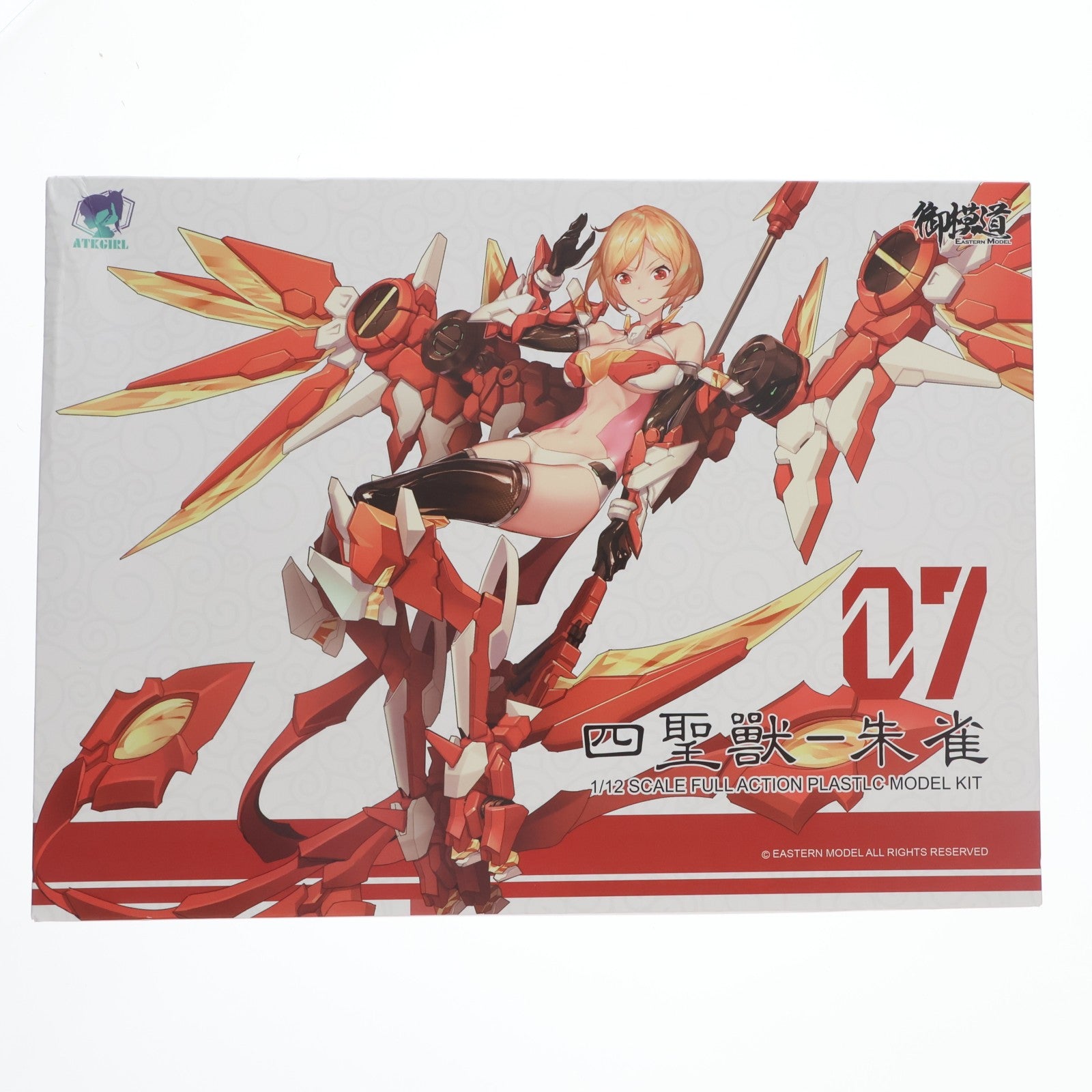 【中古即納】[PTM] 1/12 ATKガール 四聖獣 朱雀 A.T.K.GIRL プラモデル(EM2021007) 御模道(EASTERN MODEL)(20211014)