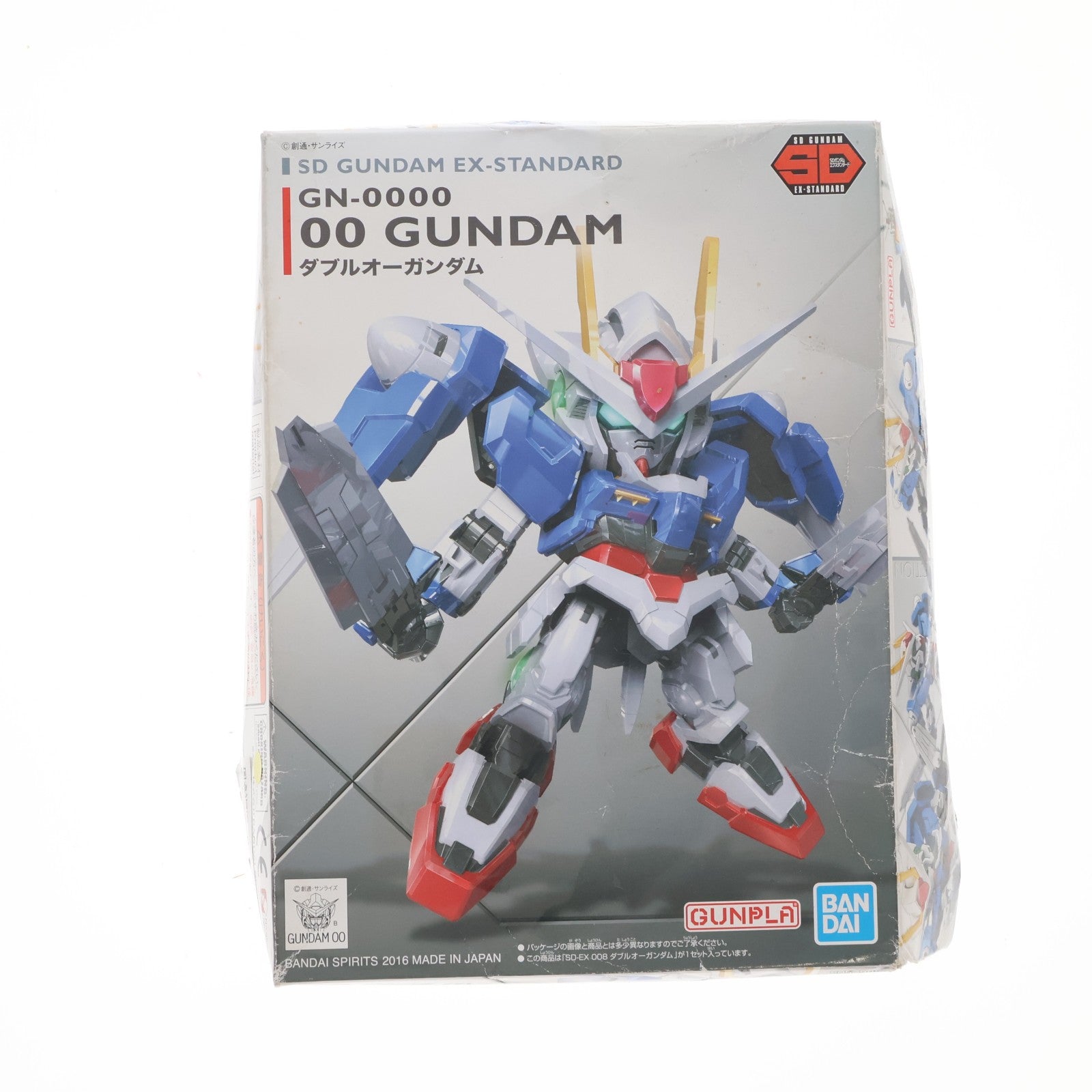 【中古即納】[PTM] SDガンダム EXスタンダード GN-0000 ダブルオーガンダム 機動戦士ガンダム00(ダブルオー) プラモデル(5057995) バンダイスピリッツ(20230118)