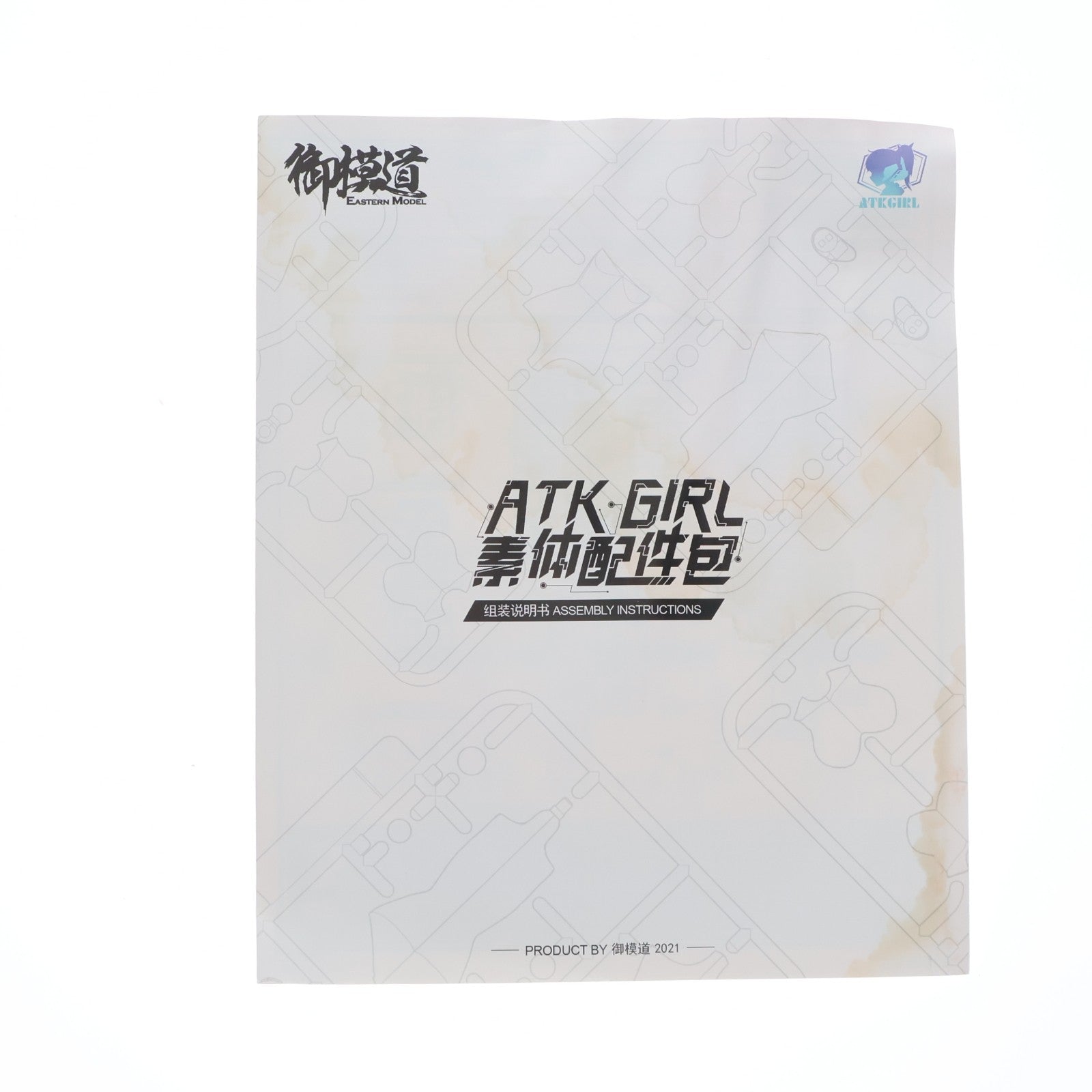 【中古即納】[PTM] A.T.K.GIRL 1/12 四聖獣 専用素体パック プラモデル 御模道(EASTERN MODEL)(20210806)