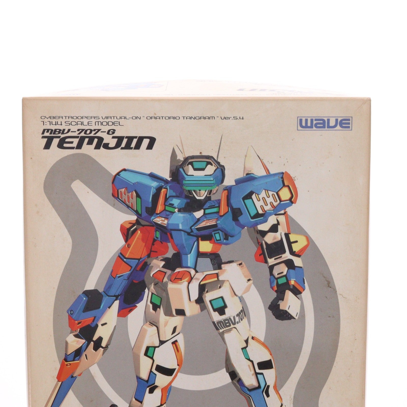 【中古即納】[PTM] VR-SSERIES 01 1/144 MBV-707-G テムジン D.N.A SIDE 電脳戦機バーチャロン プラモデル(VR-61) ウェーブ(WAVE)(19991031)