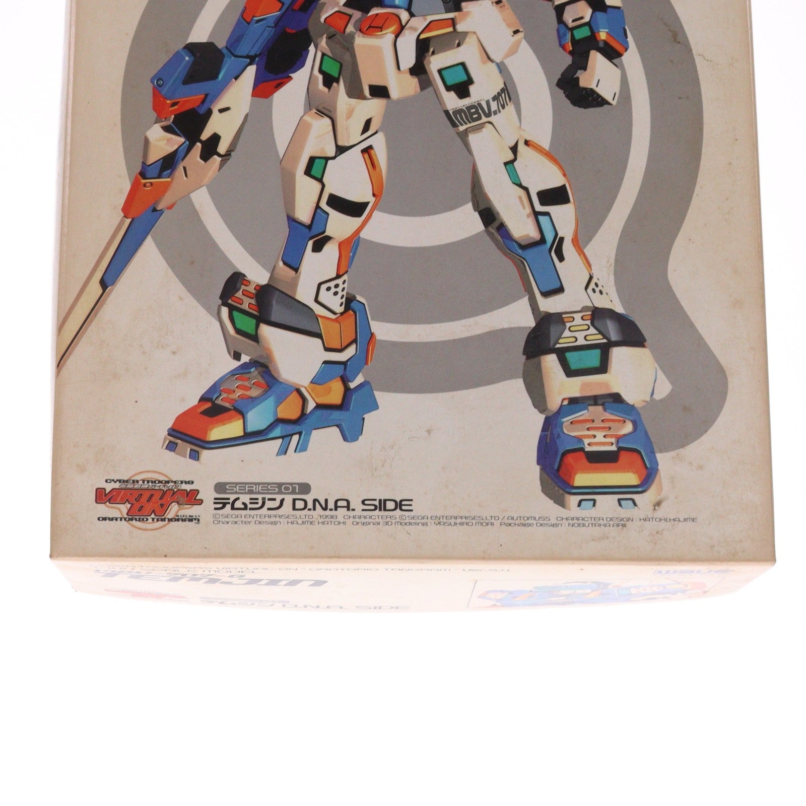【中古即納】[PTM] VR-SSERIES 01 1/144 MBV-707-G テムジン D.N.A SIDE 電脳戦機バーチャロン プラモデル(VR-61) ウェーブ(WAVE)(19991031)