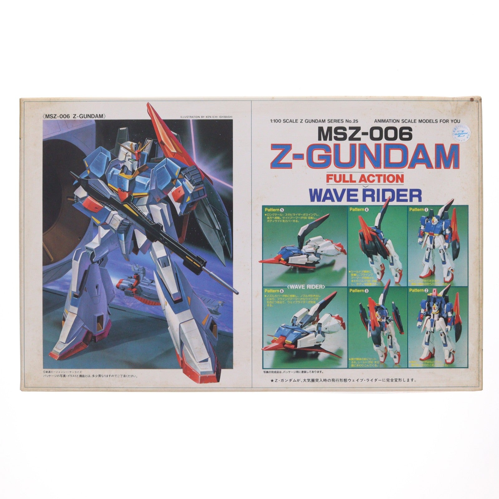 【中古即納】[PTM] 1/100 MSZ-006 ゼータガンダム シリーズ No.25 機動戦士Zガンダム プラモデル(0504923) バンダイ(19940101)