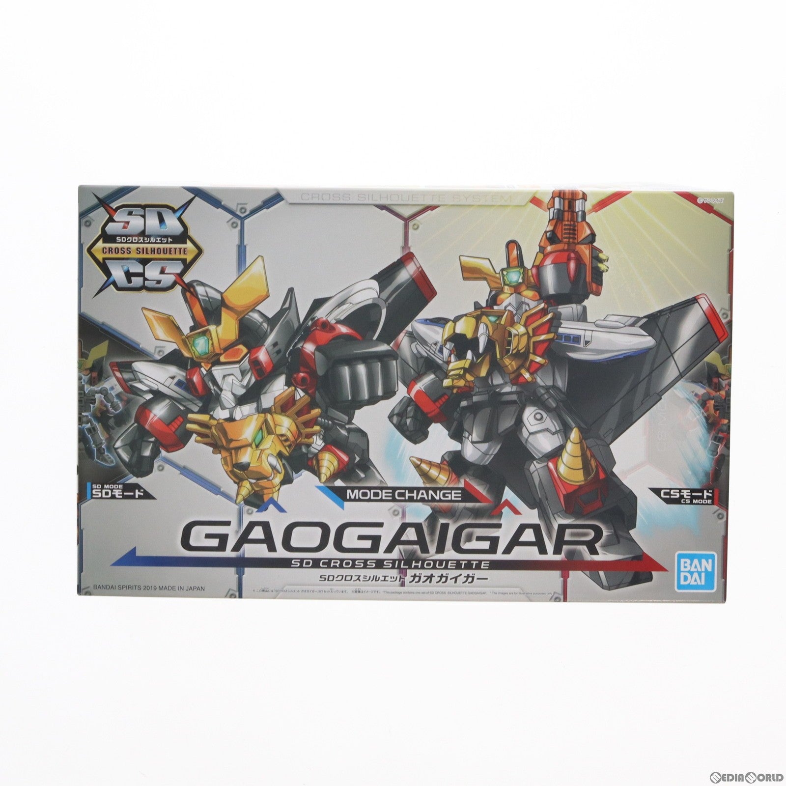 【中古即納】[PTM] SDクロスシルエット 勇者王ガオガイガー プラモデル(2482284) バンダイスピリッツ(20191109)