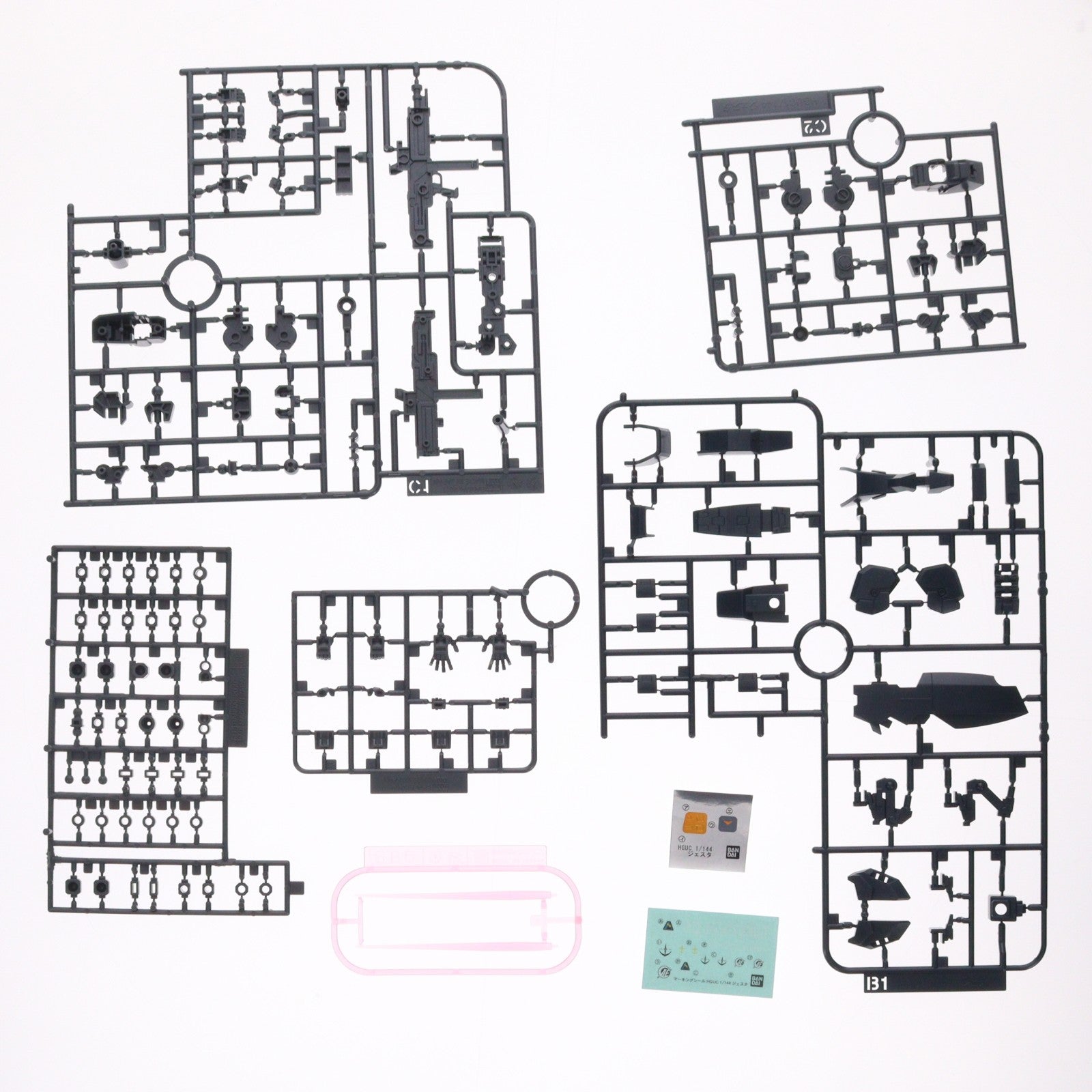 【中古即納】[PTM] HGUC 1/144 ジェスタ 機動戦士ガンダムUC(ユニコーン) プラモデル(0171077) バンダイ(20170610)