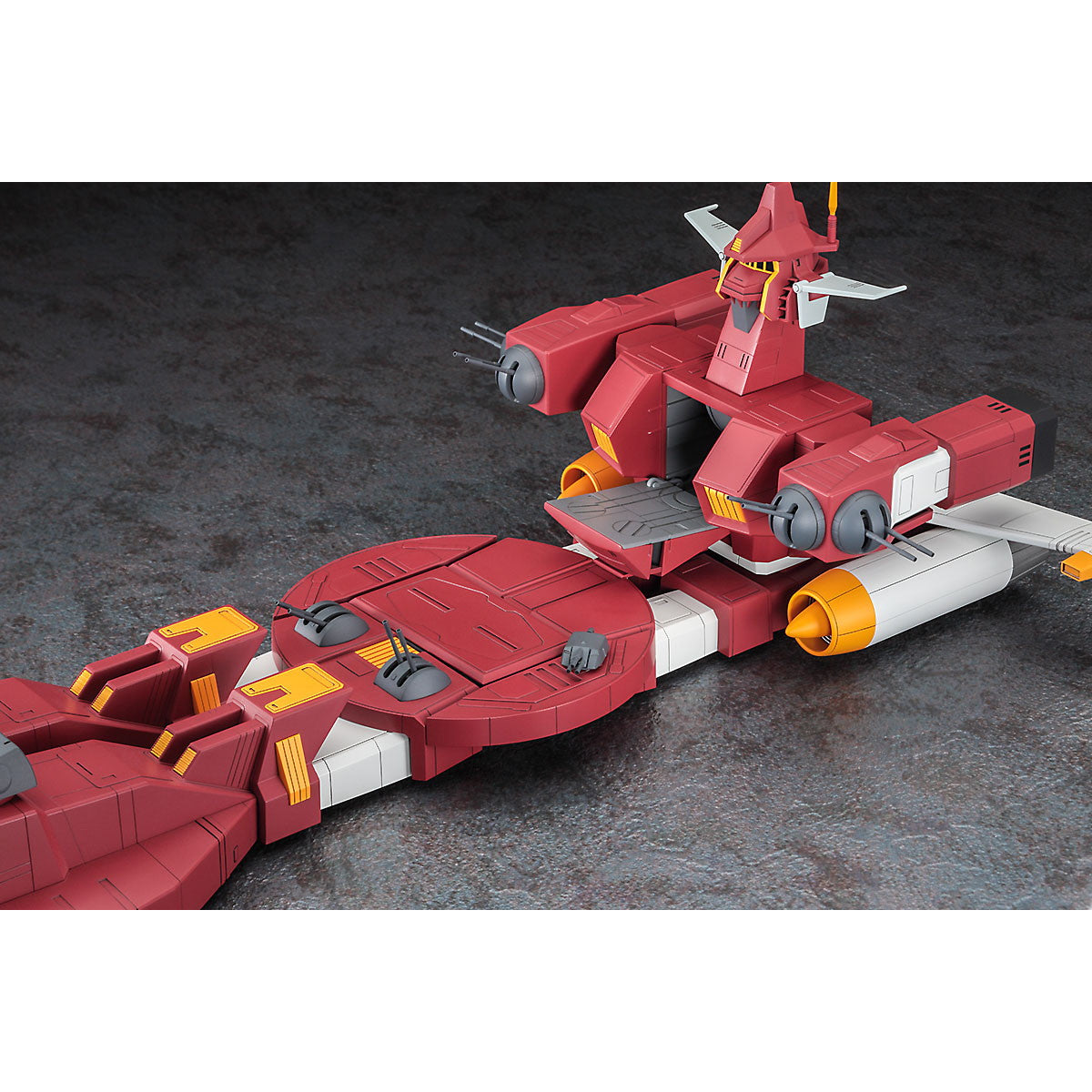 【中古即納】[PTM] 1/500 アイアンギアー 戦闘メカ ザブングル プラモデル(CW25) ハセガワ(20221228)
