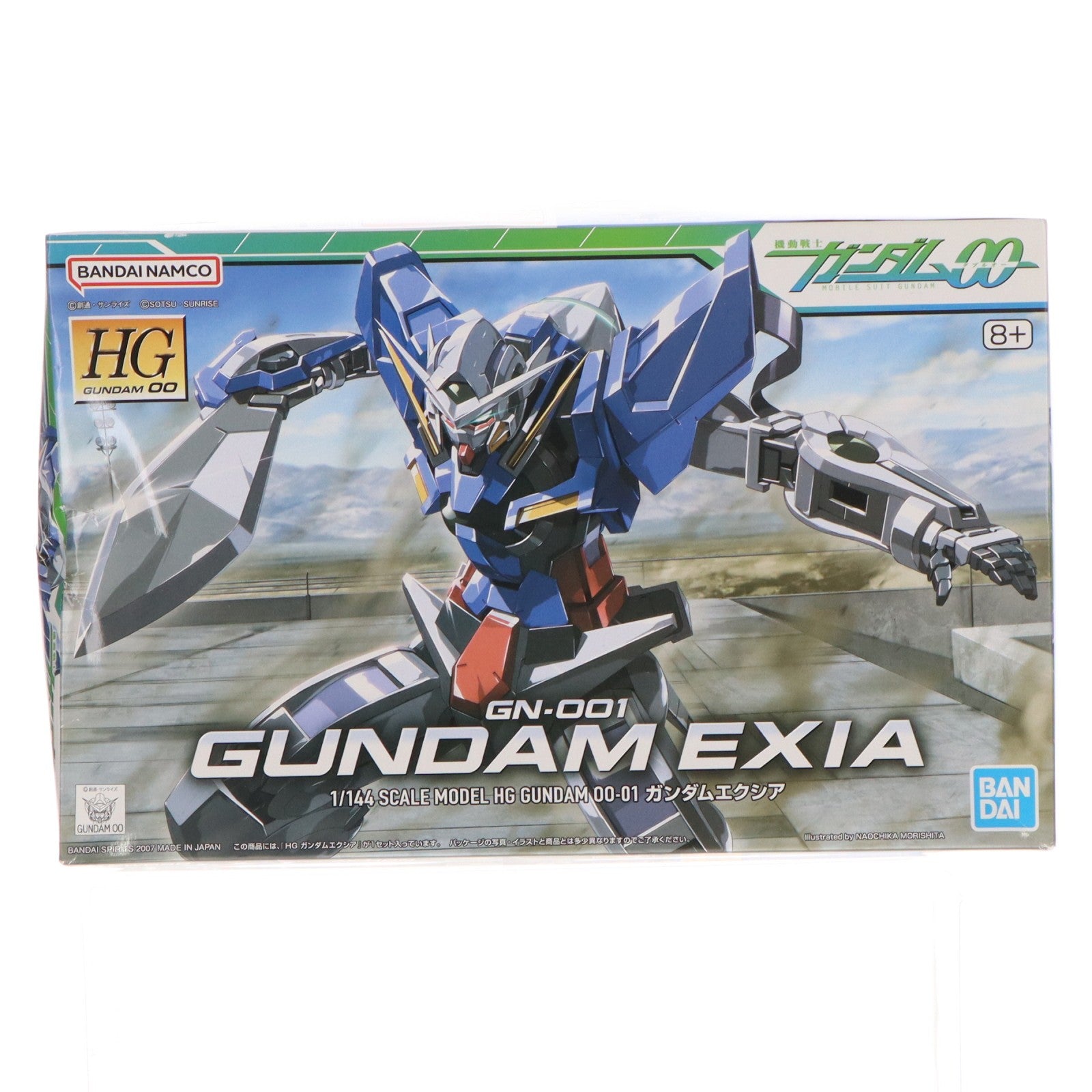【中古即納】[PTM] HG 1/144 ガンダムエクシア 機動戦士ガンダム00(ダブルオー) プラモデル バンダイスピリッツ(20210622)