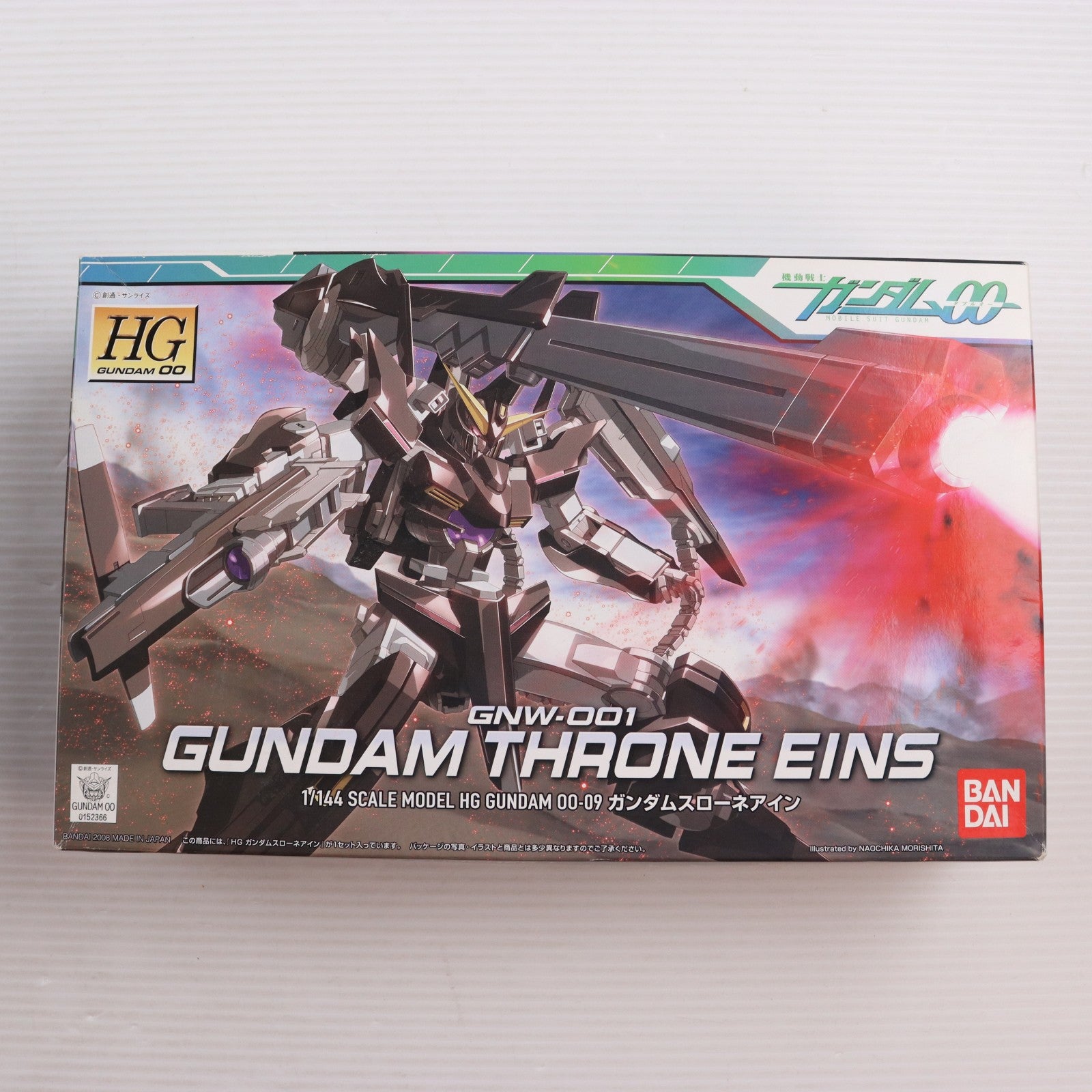 【中古即納】[PTM] HG 1/144 ガンダムスローネアイン 機動戦士ガンダム00(ダブルオー) プラモデル バンダイ(20180522)