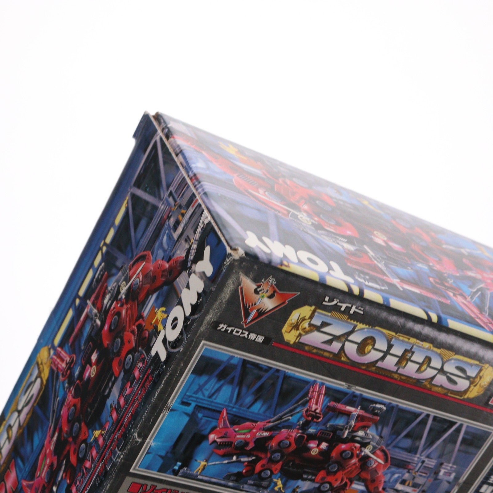 【中古即納】[PTM] 1/72 EZ-004 レッドホーン(スティラコサウルス型) ZOIDS(ゾイド) プラモデル(562849) トミー(19990828)