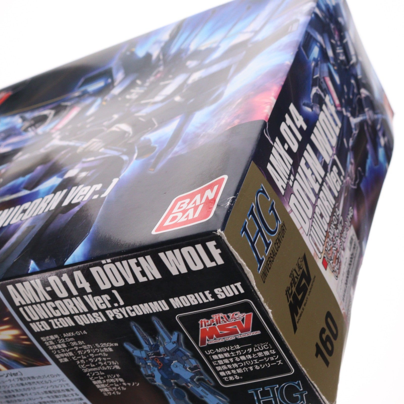 【中古即納】[PTM] HGUC 1/144 ドーベン・ウルフ(ユニコーンVer.) 機動戦士ガンダムUC(ユニコーン) プラモデル(0183658) バンダイ(20130807)