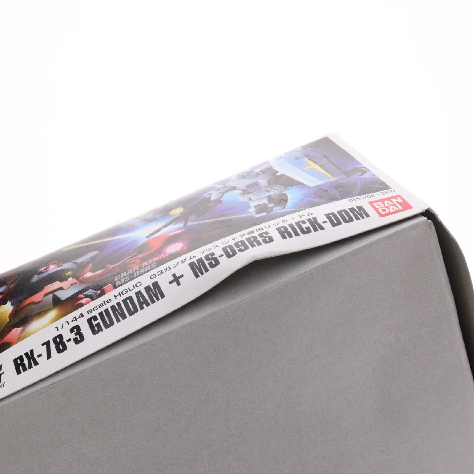 【中古即納】[PTM] HGUC 1/144 G-3ガンダム VS シャア専用リックドム 機動戦士ガンダム プラモデル(0153706) バンダイ(20170617)