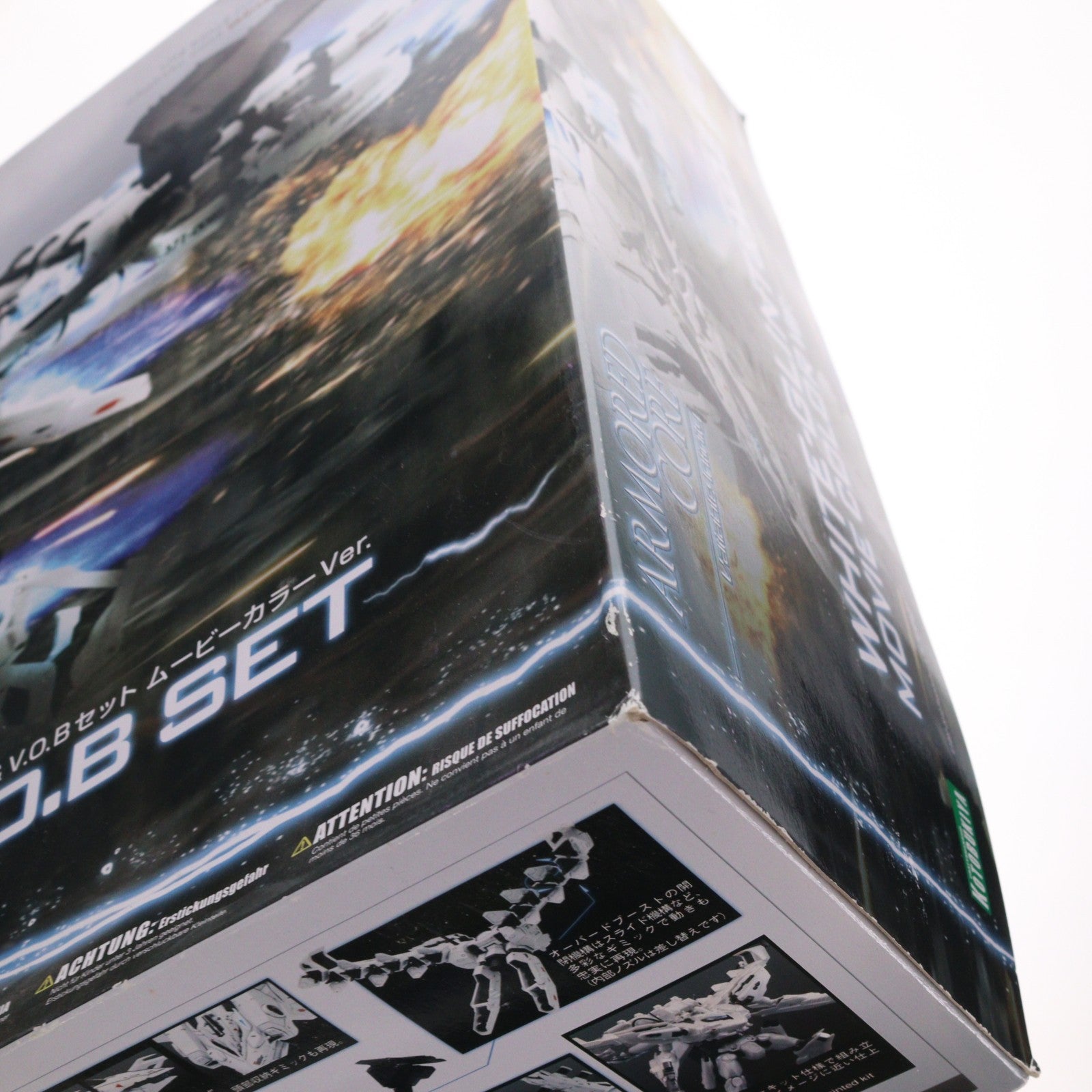 【中古即納】[PTM] V.I.シリーズ 1/72 ラインアーク ホワイトグリント&V.O.Bセット ムービーカラーVer. ARMORED CORE(アーマード・コア) プラモデル(VI061) コトブキヤ(20190730)