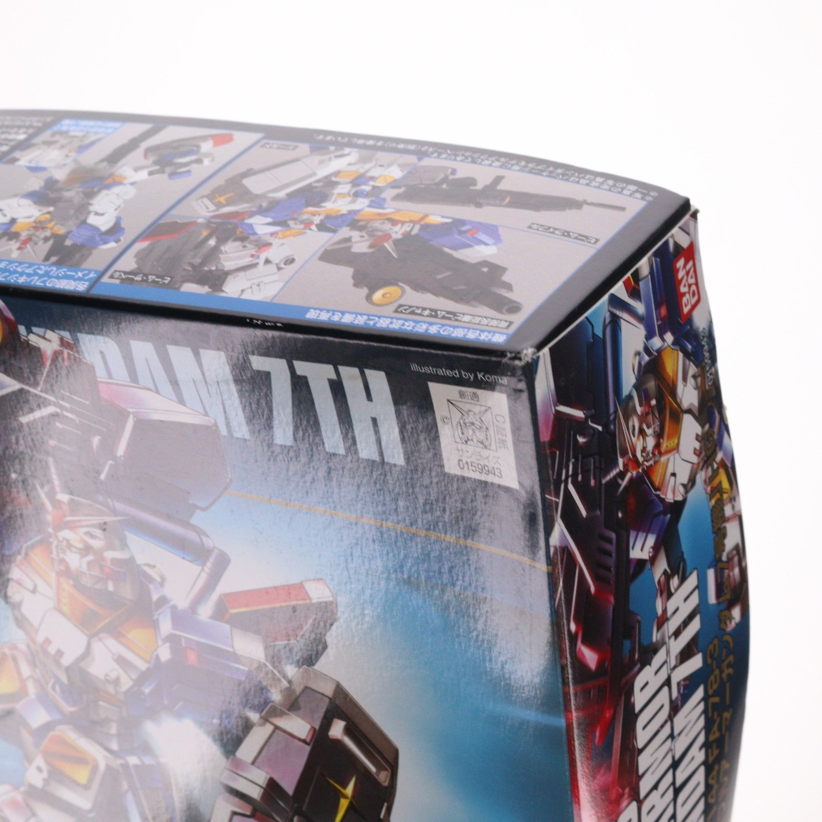 【中古即納】[PTM] HGUC 1/144 FA-78-3 フルアーマーガンダム7号機 ガンダム戦記 プラモデル(0159943) バンダイ(20090930)