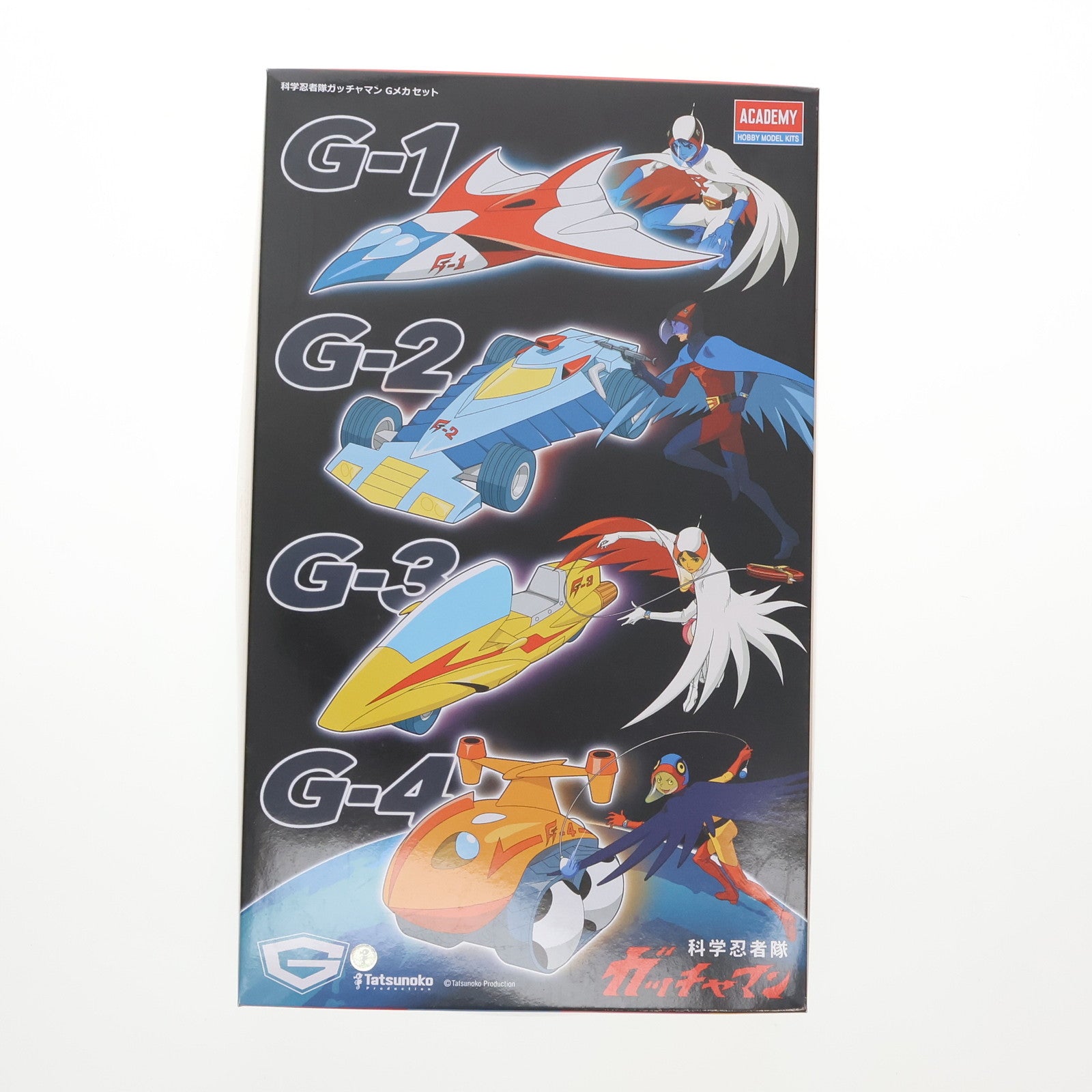【中古即納】[PTM] Gメカセット 科学忍者隊ガッチャマン プラモデル(15793) ACADEMY(アカデミー)(20220525)