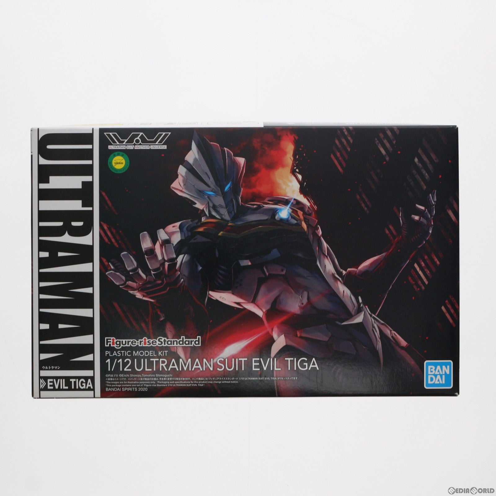 【中古即納】[PTM] Figure-rise Standard(フィギュアライズ スタンダード) 1/12 ULTRAMAN SUIT EVIL TIGA ULTRAMAN(ウルトラマン) プラモデル(5059232) バンダイスピリッツ(20200523)