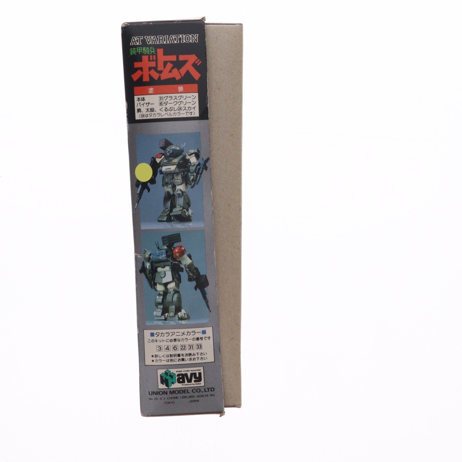 【中古即納】[PTM] 1/60 ATM-09-RSC スコープドッグ レッドショルダー 装甲騎兵ボトムズ ATバリエーション No.2 プラモデル(HV-02) ユニオンモデル(19991231)
