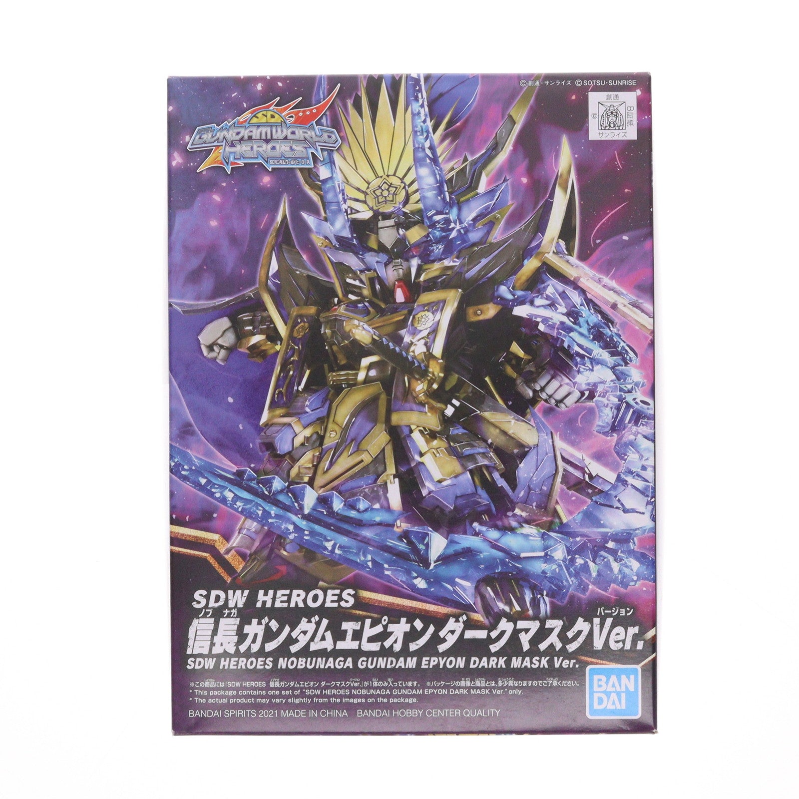 【中古即納】[PTM] SDW HEROES 信長ガンダムエピオン ダークマスクVer. SDガンダムワールド ヒーローズ プラモデル(2568792) バンダイスピリッツ(20211030)