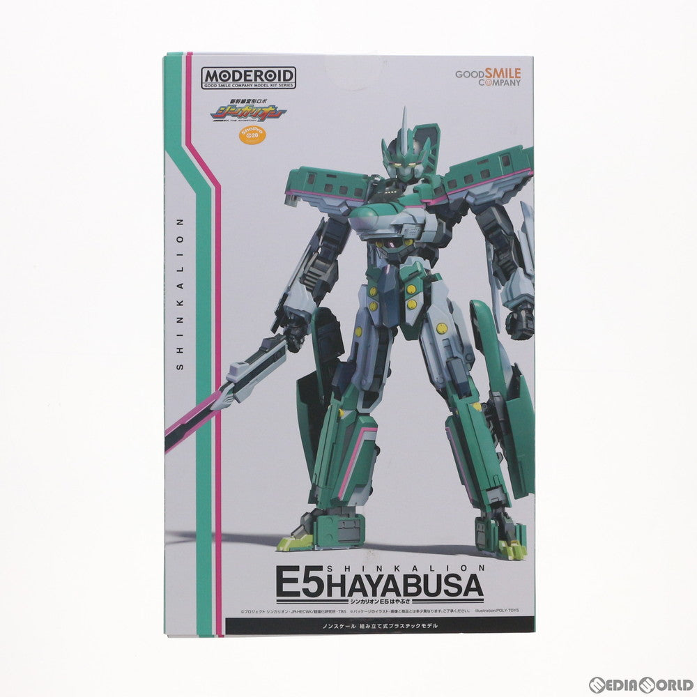 【中古即納】[PTM] MODEROID(モデロイド) シンカリオン E5はやぶさ 新幹線変形ロボ シンカリオン プラモデル グッドスマイルカンパニー(20191231)