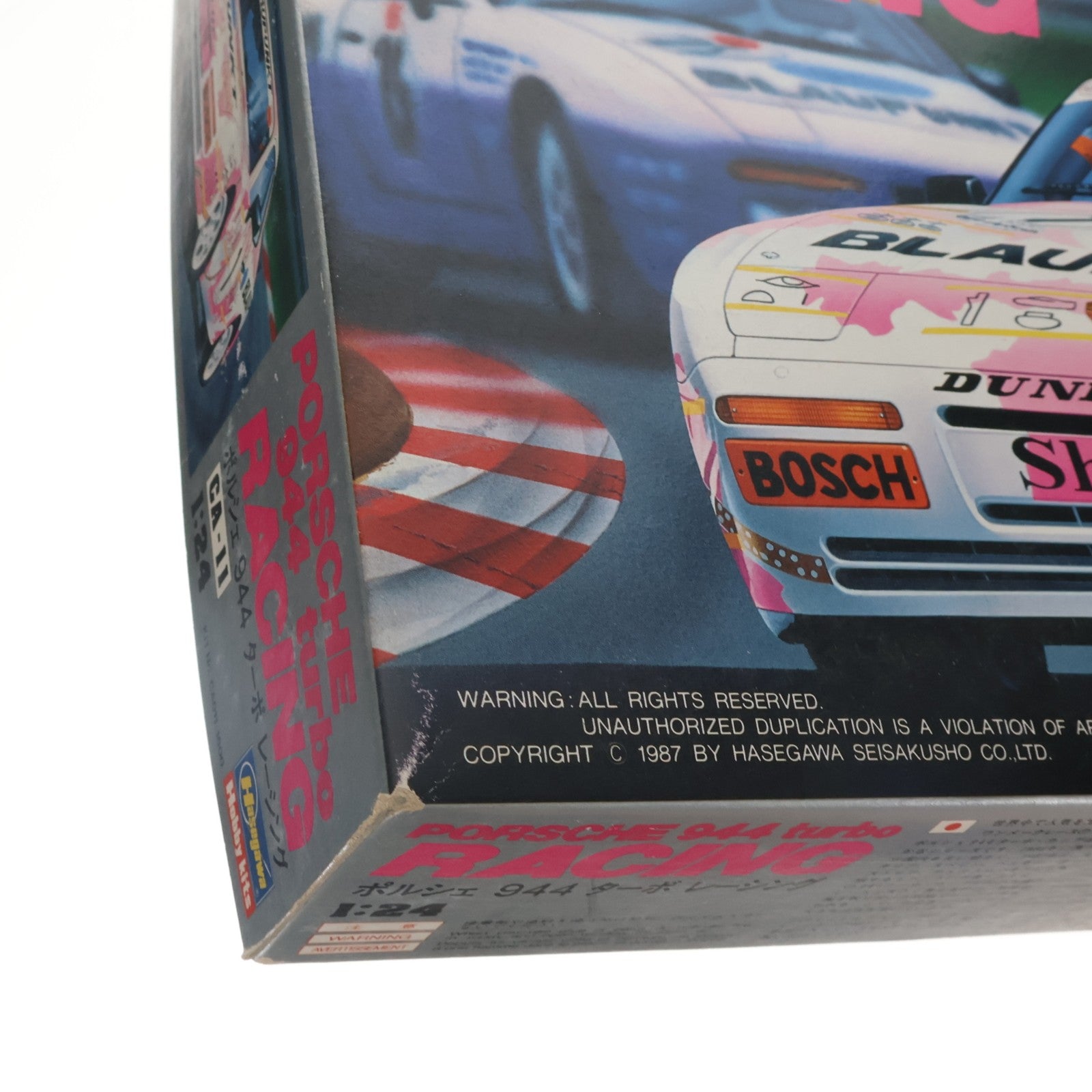 【中古即納】[PTM] 1/24 ポルシェ 944 ターボレーシング CA-11 プラモデル(CA011) ハセガワ(19991231)