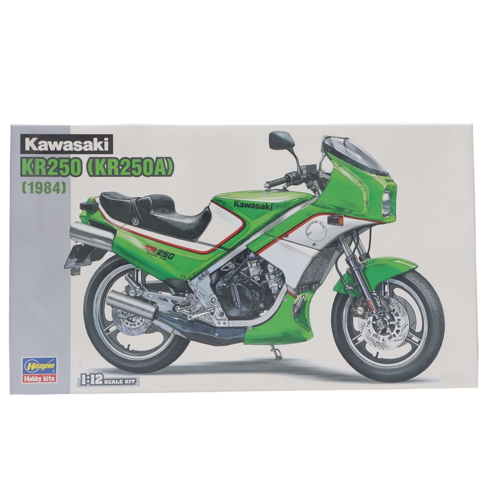 【中古即納】[PTM] 1/12 カワサキ KR250(KR250A) プラモデル(BK12) ハセガワ(20210717)
