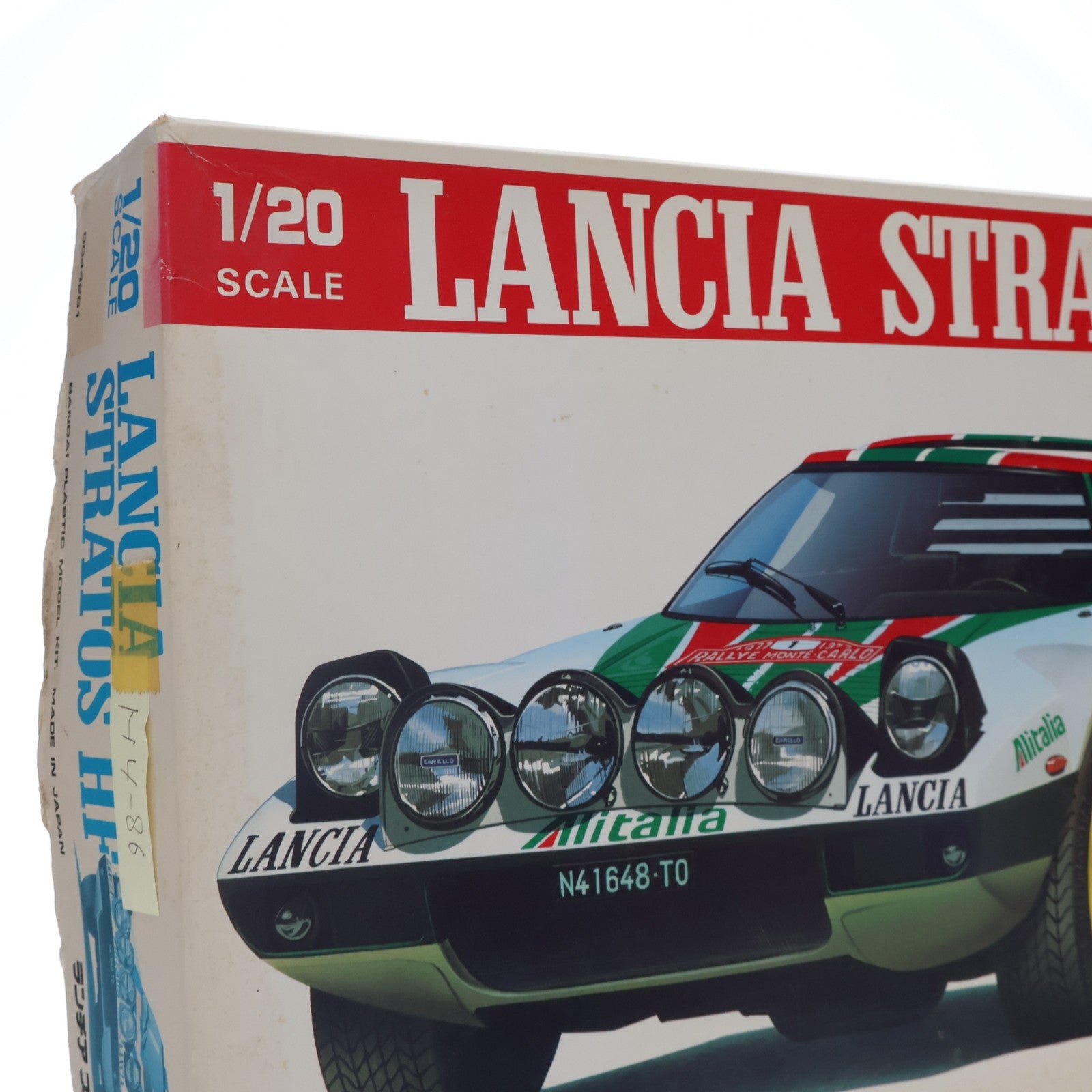 【中古即納】[PTM] 1/20 ランチア ストラトス HF プラモデル(0044201) バンダイ(19941231)