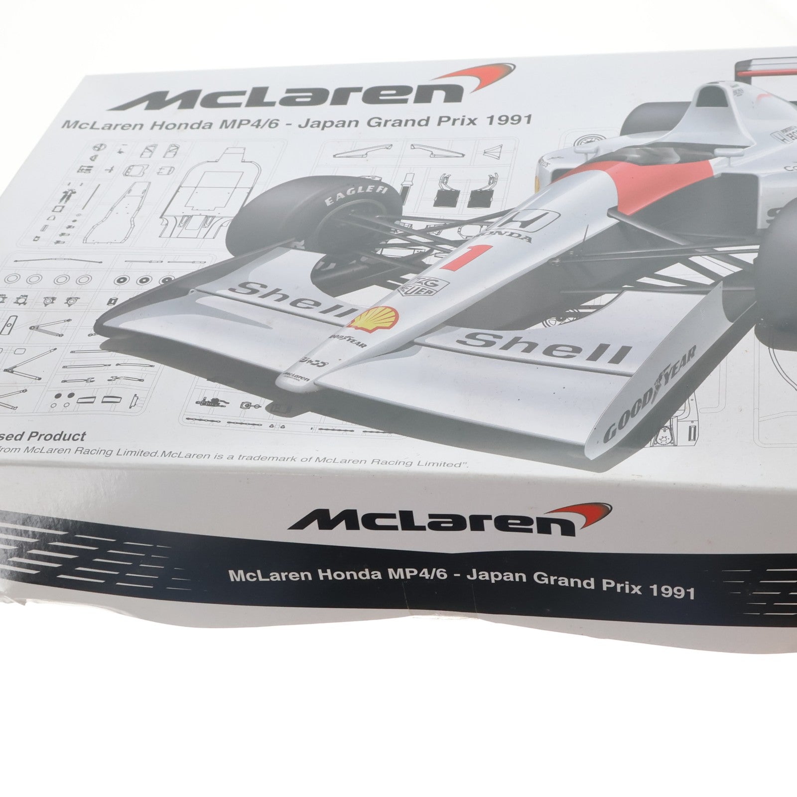【中古即納】[PTM] グランプリシリーズ No.10 1/20 F1マクラーレン・ホンダMP4/6 プラモデル フジミ模型(FUJIMI)(20170610)