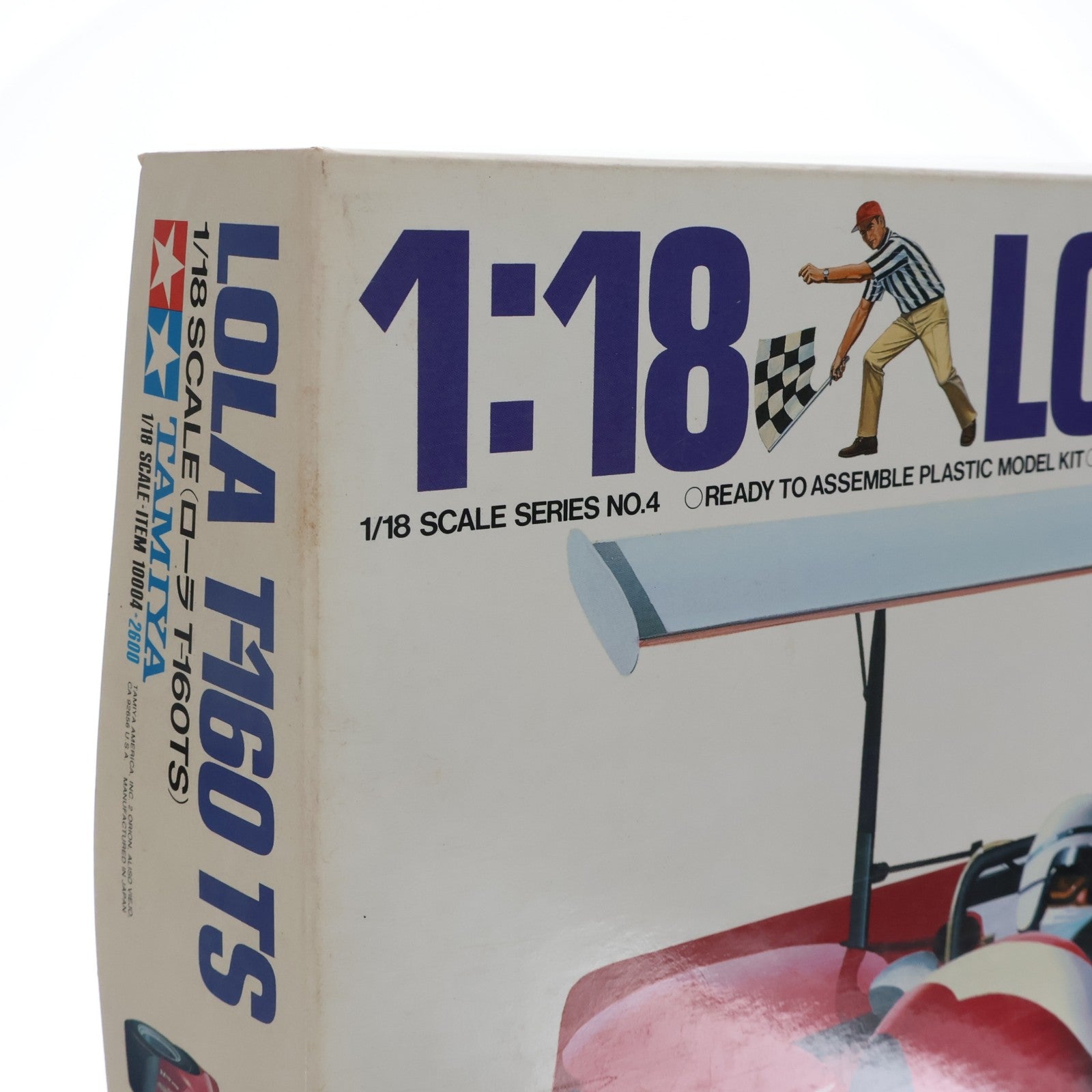 【中古即納】[PTM] チャレンジャーシリーズ No.4 1/18 ローラ T-160 TS プラモデル(10004) タミヤ(19700630)