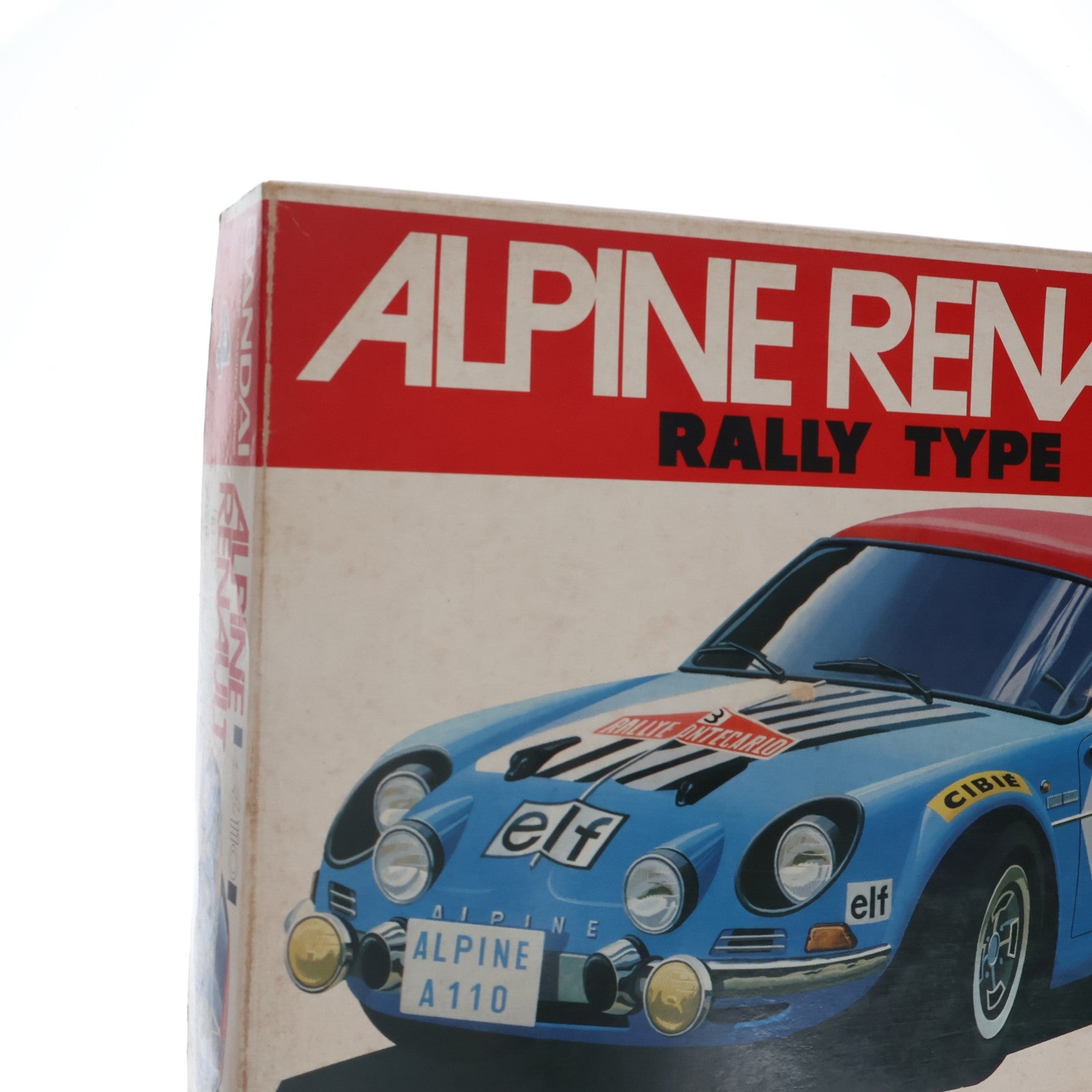 【中古即納】[PTM] レーシングシリーズ4 1/20 アルピーヌ・ルノー A110 ラリータイプ モーターライズキット プラモデル(8090) バンダイ(19991231)