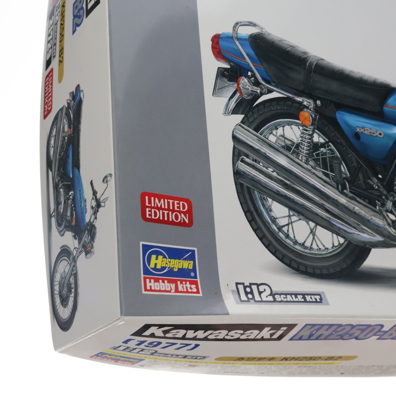 【中古即納】[PTM] 1/12 カワサキ KH250-B2 プラモデル(21729) ハセガワ(20201114)