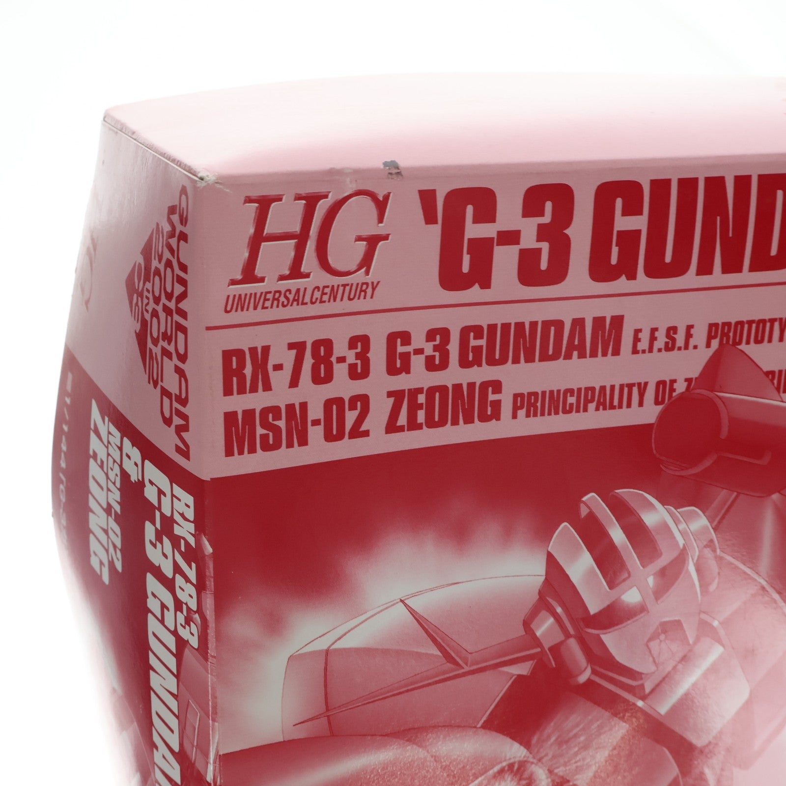 【中古即納】[PTM] ガンダムワールド2002 in C3限定 HGUC 1/144 RX-78-3 G-3 ガンダム&MSN-02 ジオング シャアカラーVer. 機動戦士ガンダム プラモデル(0113694) バンダイ(19991231)