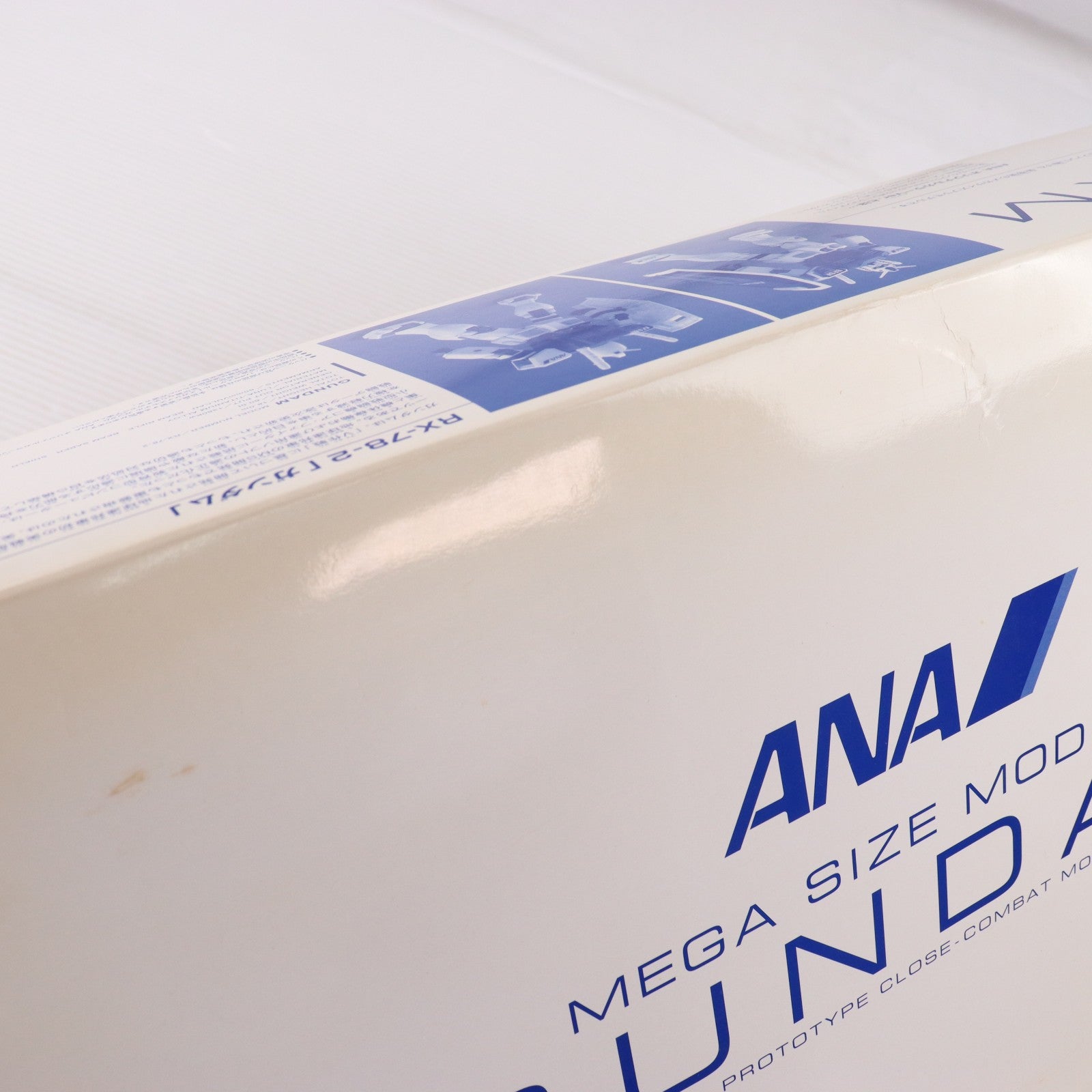 【中古即納】[PTM] ANA×ガンダム SKYプロジェクト搭乗者限定 1/48 メガサイズモデル ガンダム ANAオリジナルカラーVer. 機動戦士ガンダム プラモデル(0164581) バンダイ(20100701)