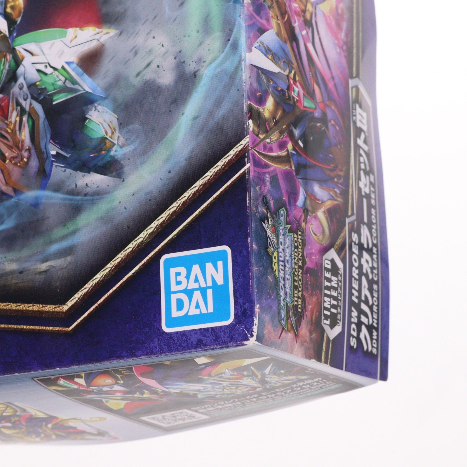 【中古即納】[PTM] イベント限定 SDW HEROES クリアカラーセットIII(2体セット) SDガンダムワールド ヒーローズ THE LEGEND OF DRAGON KNIGHT プラモデル(5065174) バンダイスピリッツ(20230211)