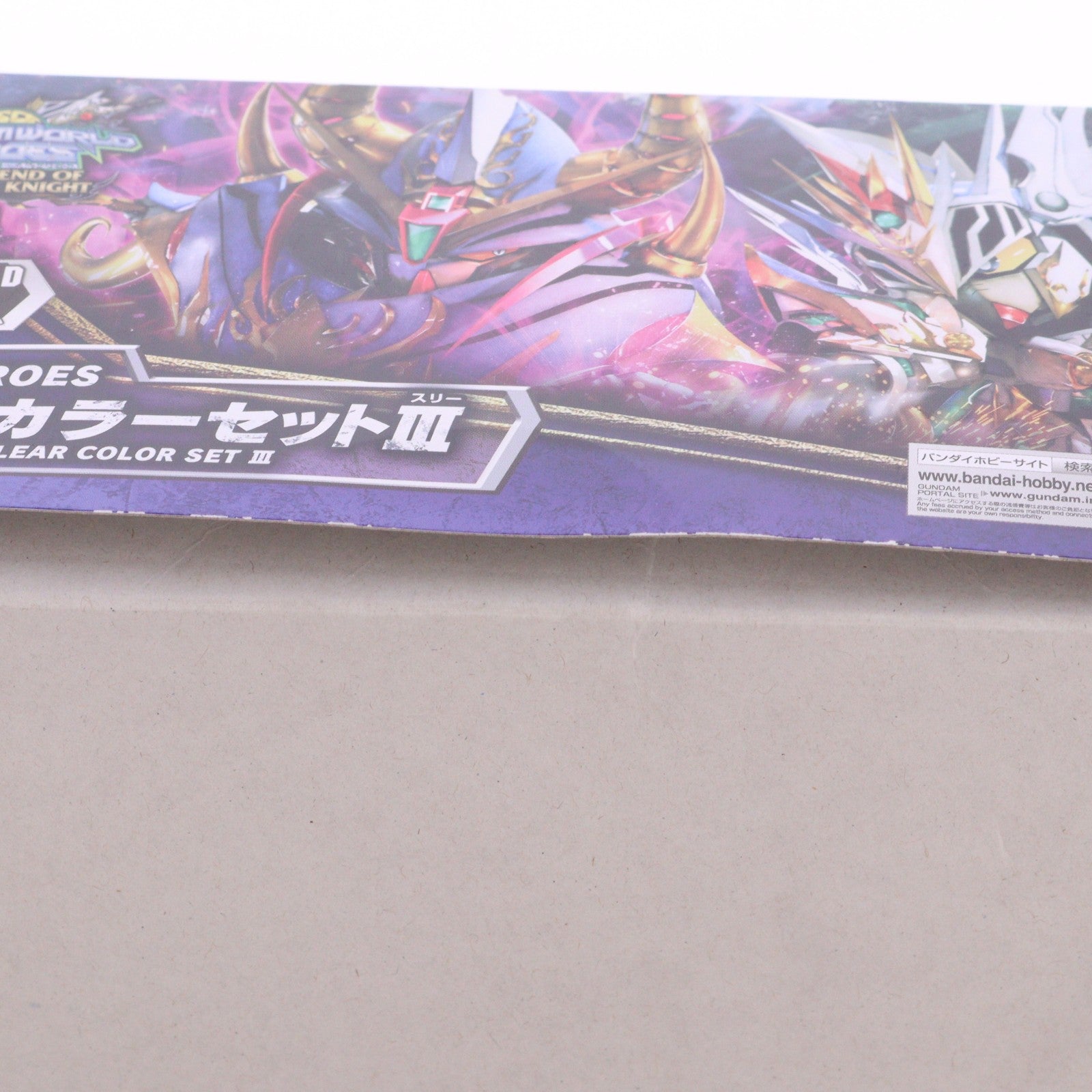 【中古即納】[PTM] イベント限定 SDW HEROES クリアカラーセットIII(2体セット) SDガンダムワールド ヒーローズ THE LEGEND OF DRAGON KNIGHT プラモデル(5065174) バンダイスピリッツ(20230211)