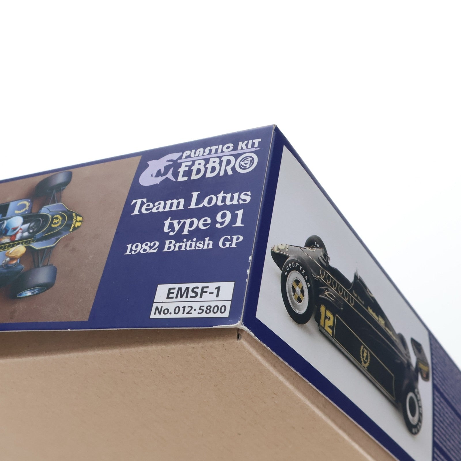 【中古即納】[PTM] 1/20 Team Lotus Type 91 1982 プラモデル(20012) EBBRO(エブロ)(20170121)