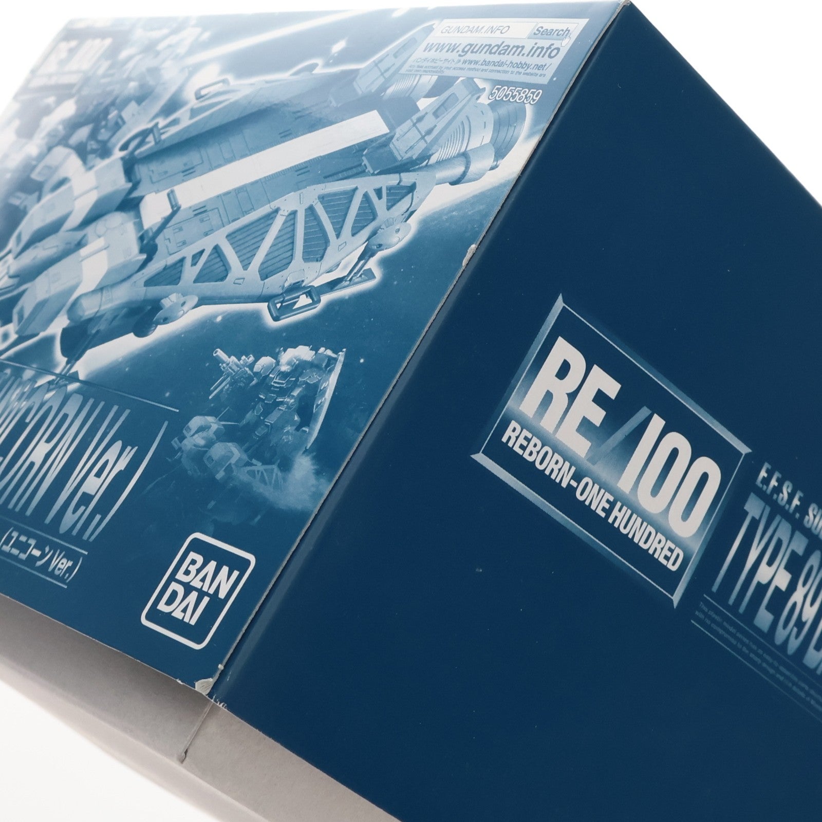 【中古即納】[PTM] プレミアムバンダイ限定 RE/100 1/100 89式ベース・ジャバー(ユニコーンVer.) 機動戦士ガンダムUC(ユニコーン) プラモデル(5055859) バンダイスピリッツ(20190430)
