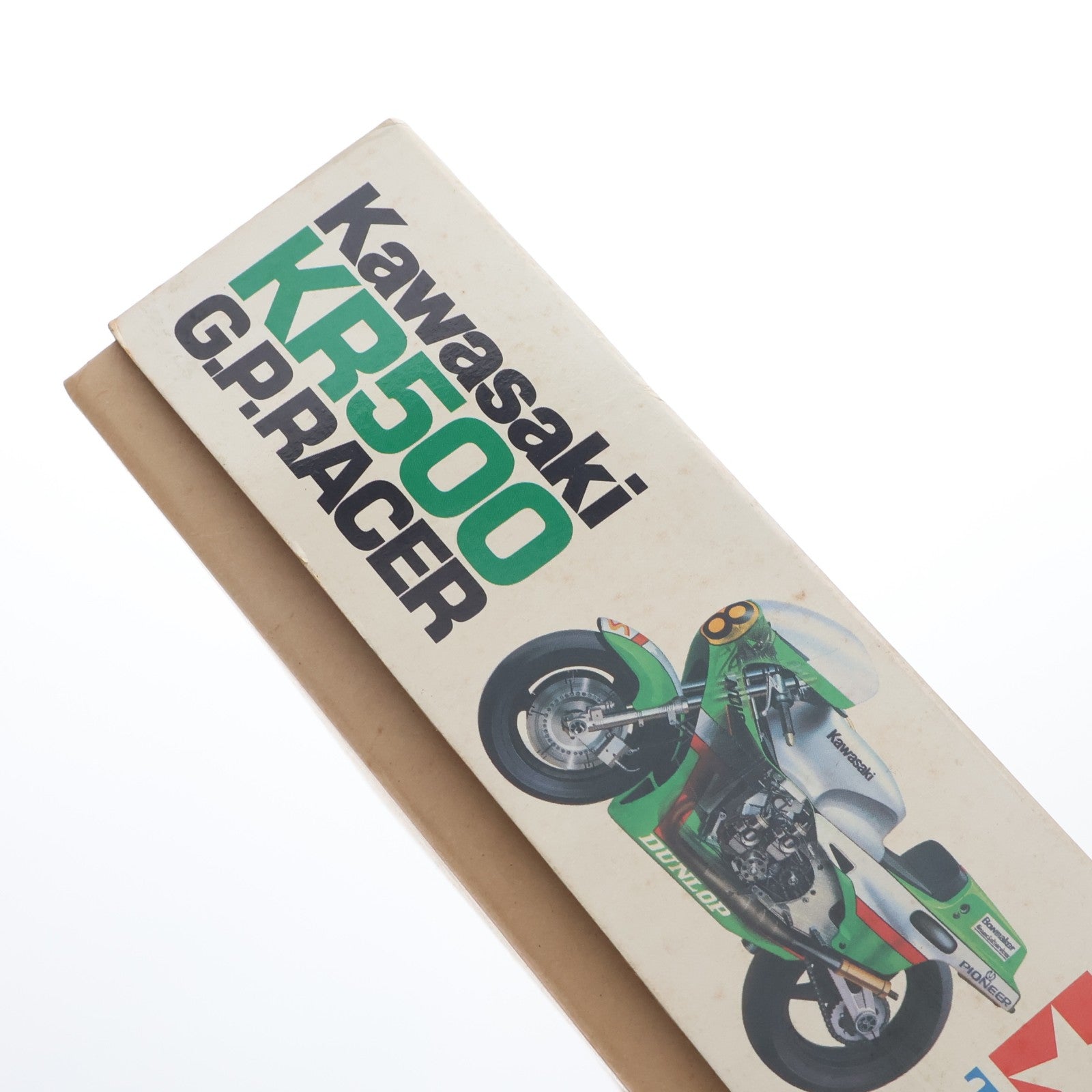 【中古即納】[PTM] オートバイシリーズ No.28 1/12 カワサキ KR500 グランプリレーサー ディスプレイモデル プラモデル(1428) タミヤ(19991231)