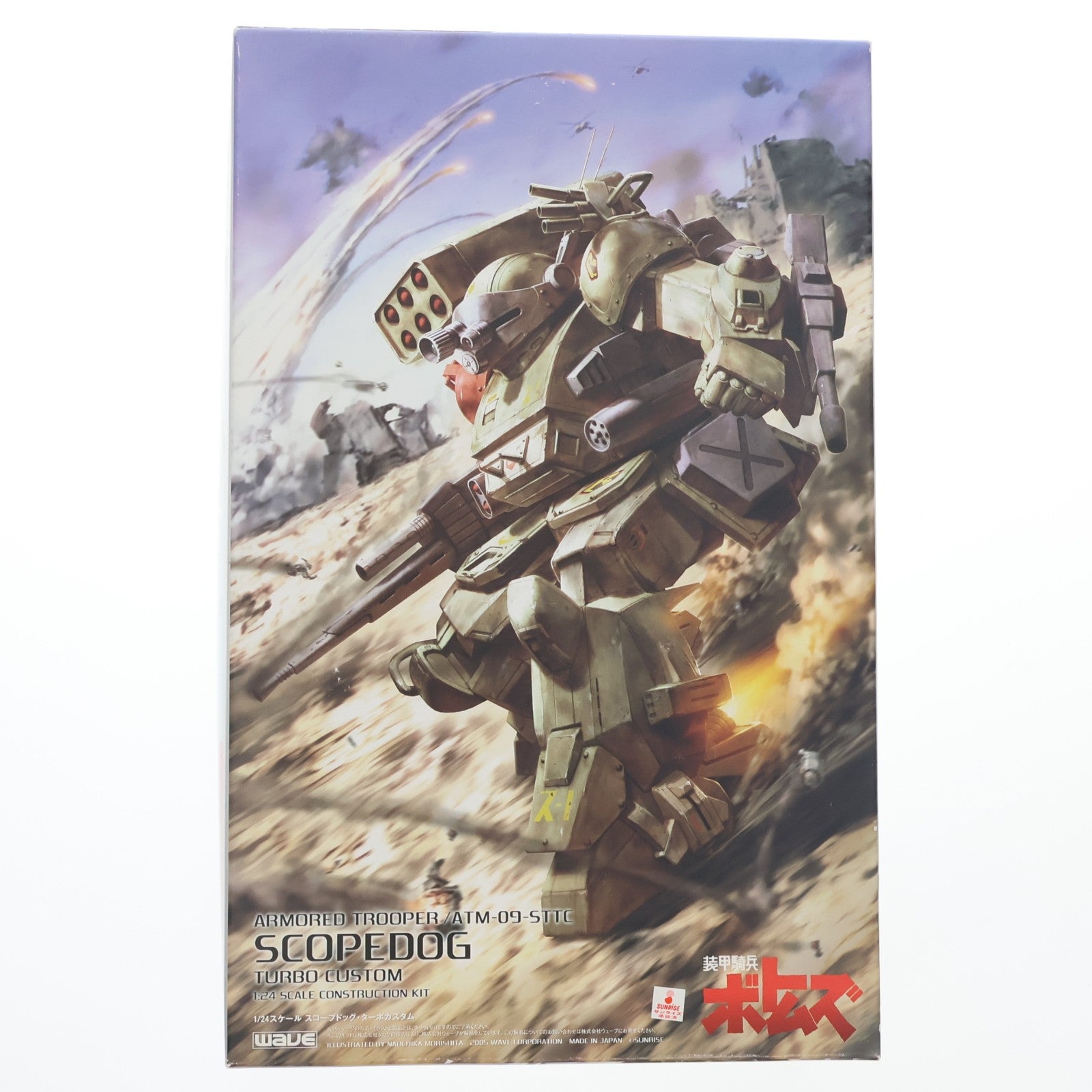 【中古即納】[PTM] 1/24 ATM-09-STTC スコープドッグ・ターボカスタム 装甲騎兵ボトムズ プラモデル(BK-93) ウェーブ(WAVE)(20051222)