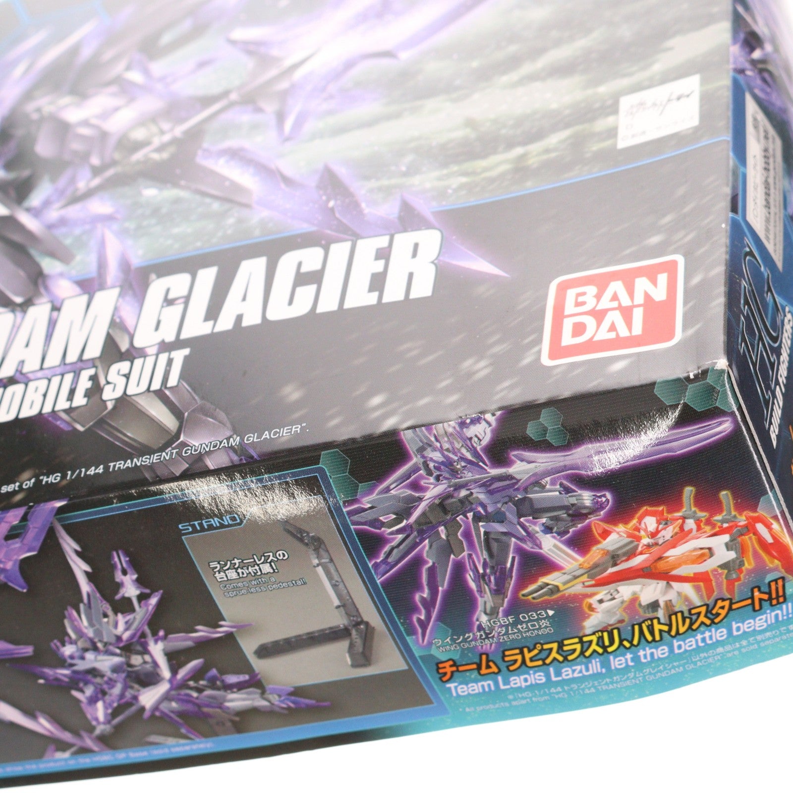 【中古即納】[PTM] HGBF 1/144 トランジェントガンダムグレイシャー ガンダムビルドファイターズ炎トライ プラモデル バンダイ(20170728)