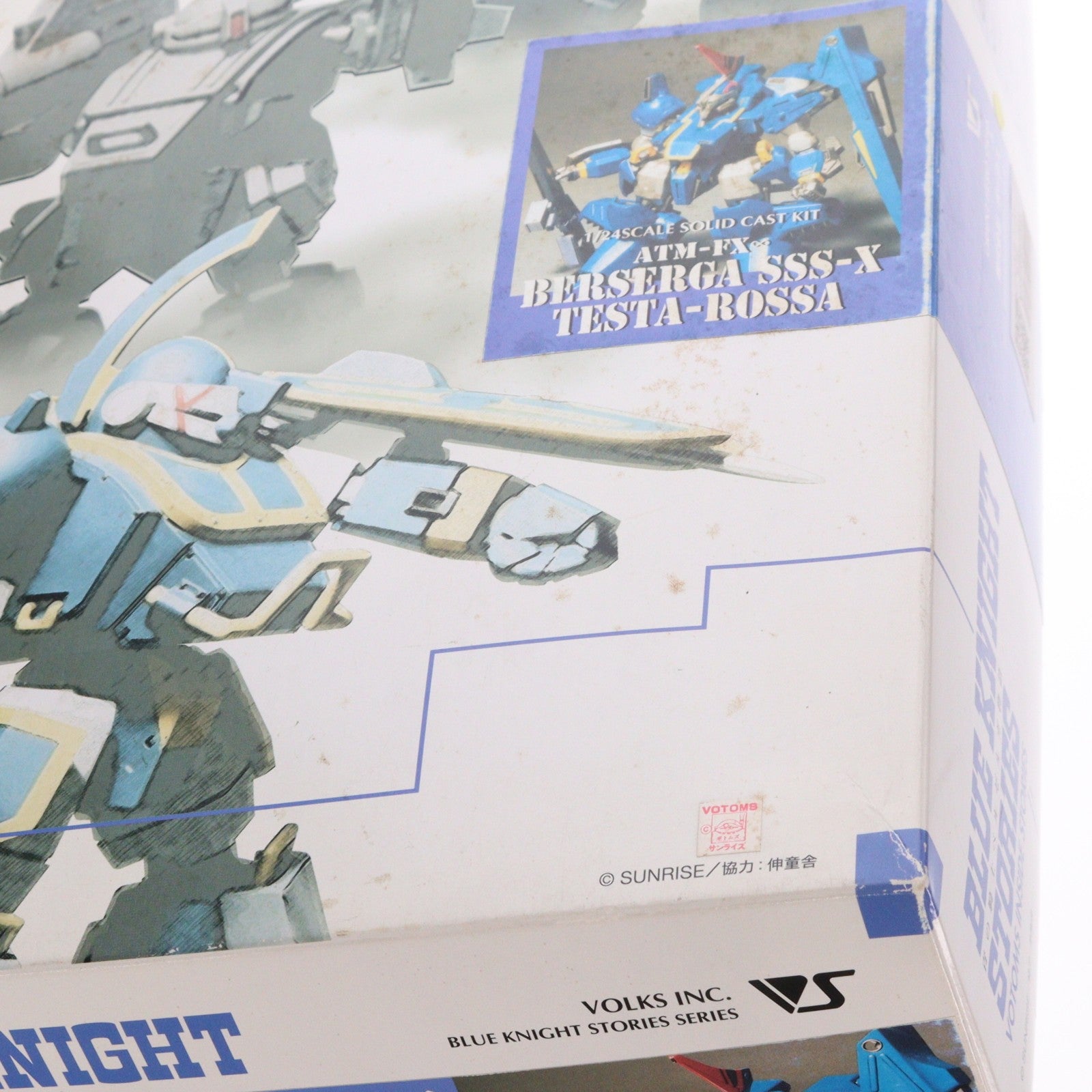 【中古即納】[PTM] 1/24 ATM-FX∞ テスタロッサ 2011年ホビーラウンド&ショールーム イベント販売品 青の騎士ベルゼルガ物語 レジンキャストキット プラモデル ボークス(20111105)