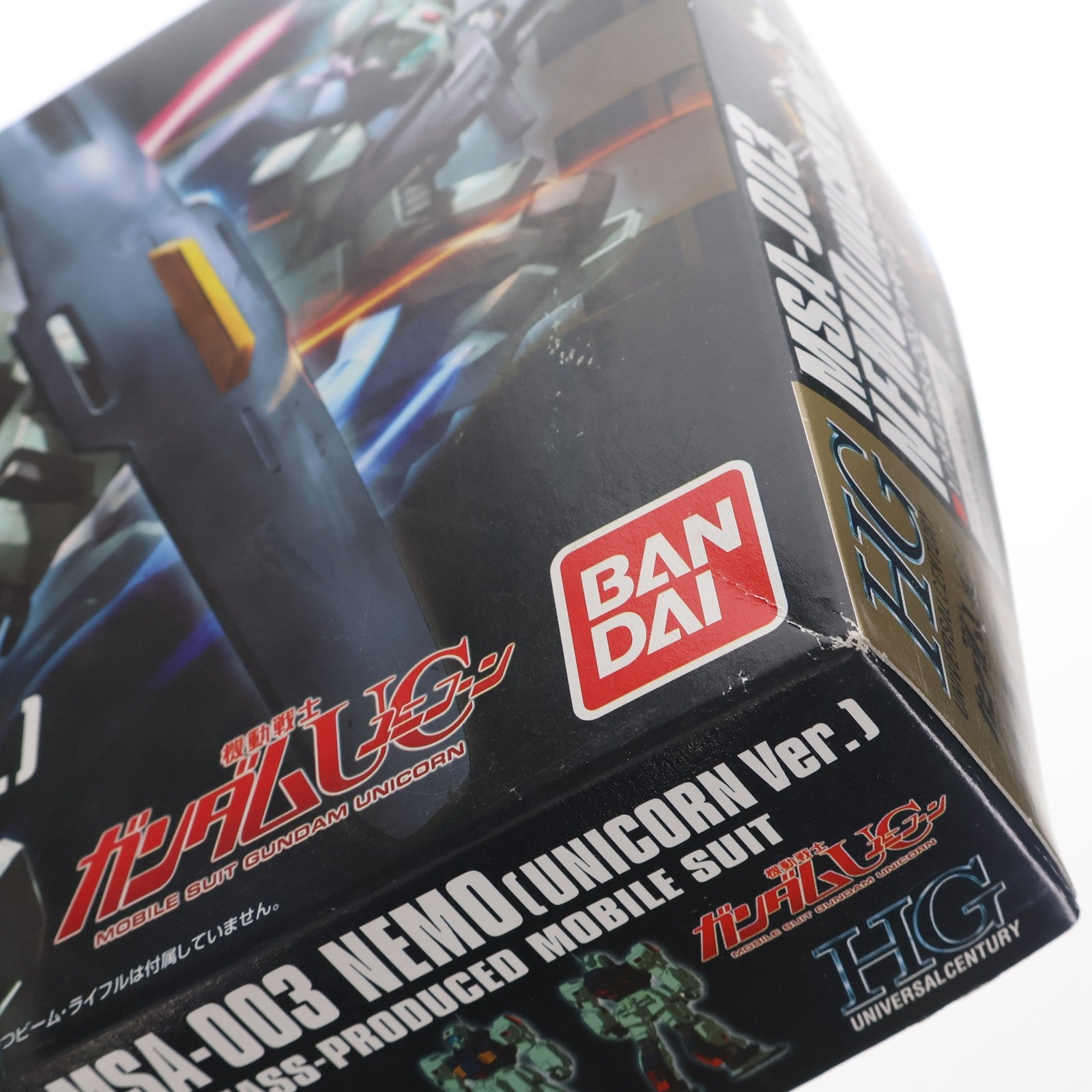 【中古即納】[PTM] HGUC 1/144 MSA-003 ネモ(ユニコーンVer.) 機動戦士ガンダムUC(ユニコーン) プラモデル(0175331) バンダイ(20180228)