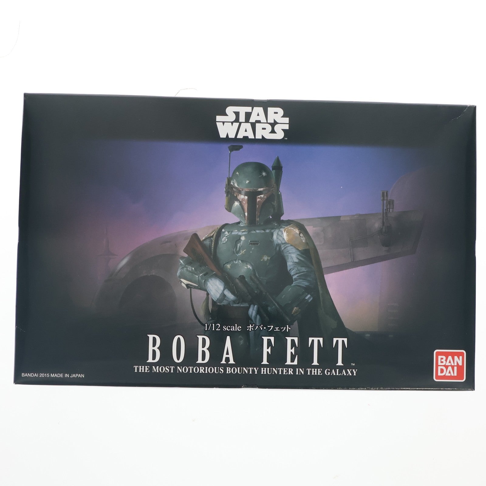 【中古即納】[PTM] 1/12 ボバ・フェット STAR WARS(スター・ウォーズ) エピソード5/帝国の逆襲 プラモデル(201305) バンダイ(20180615)