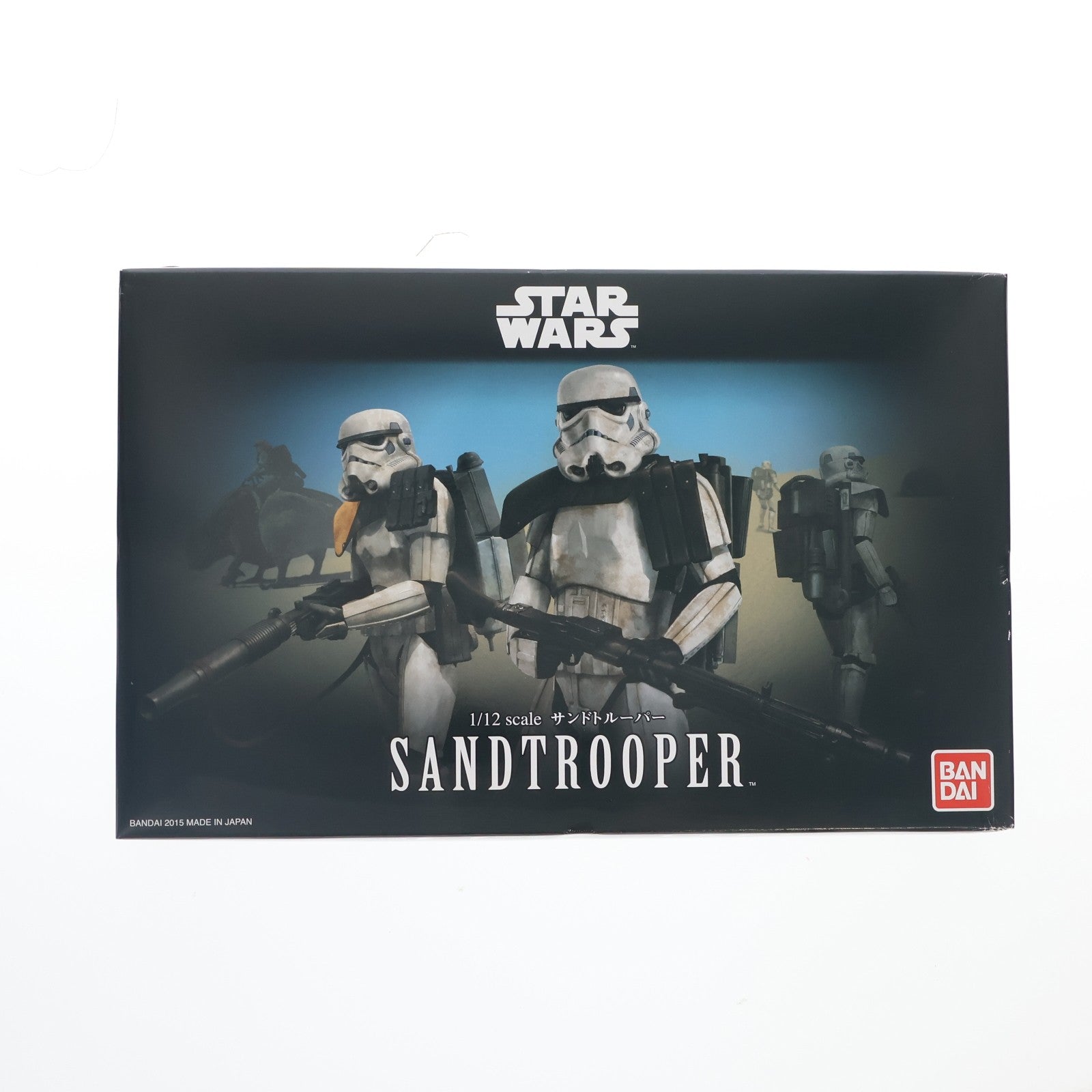 【中古即納】[PTM] 1/12 サンドトルーパー STAR WARS(スター・ウォーズ) エピソード4/新たなる希望 プラモデル(0197348) バンダイ(20150828)