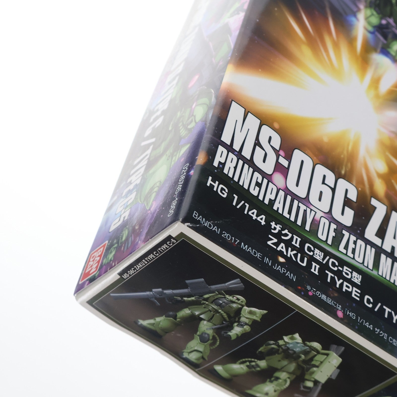 【中古即納】[PTM] HG 1/144 MS-06C ザクII C型/C-5型 機動戦士ガンダム THE ORIGIN(ジ・オリジン) プラモデル(0216745) バンダイ(20170902)