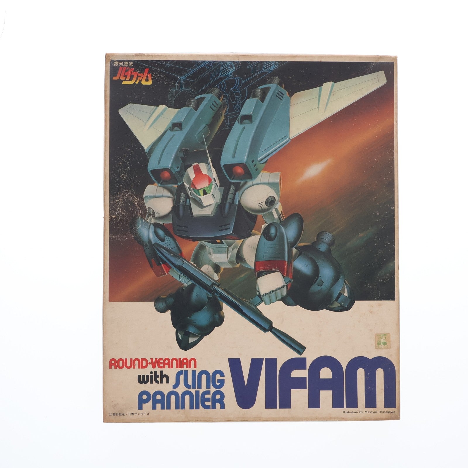 【中古即納】[PTM] (JAN無し版) 1/144 スリング・パニアー装備型 バイファム 銀河漂流バイファム シリーズ No.13 プラモデル(0501413) バンダイ(19991231)